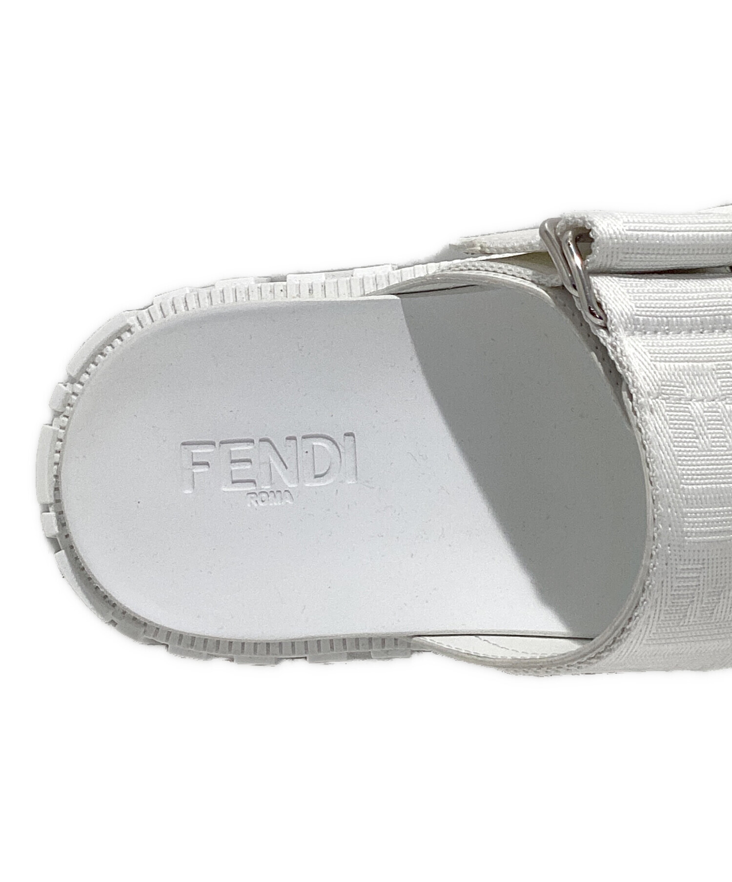 中古・古着通販】FENDI (フェンディ) FFロゴサンダル/レザーサンダル