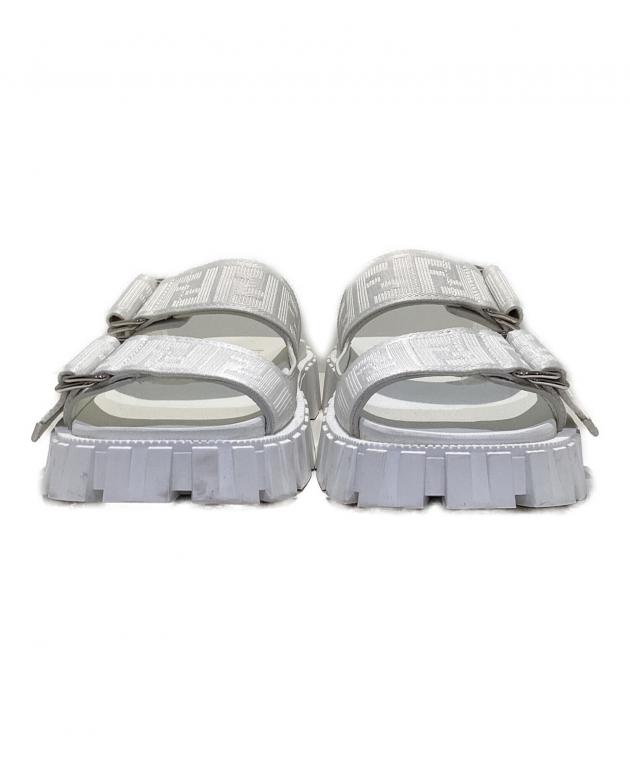 中古・古着通販】FENDI (フェンディ) FFロゴサンダル/レザーサンダル