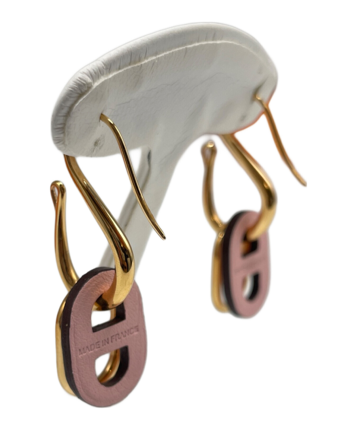 中古・古着通販】HERMES (エルメス) オー・マイヨンピアス ピンク