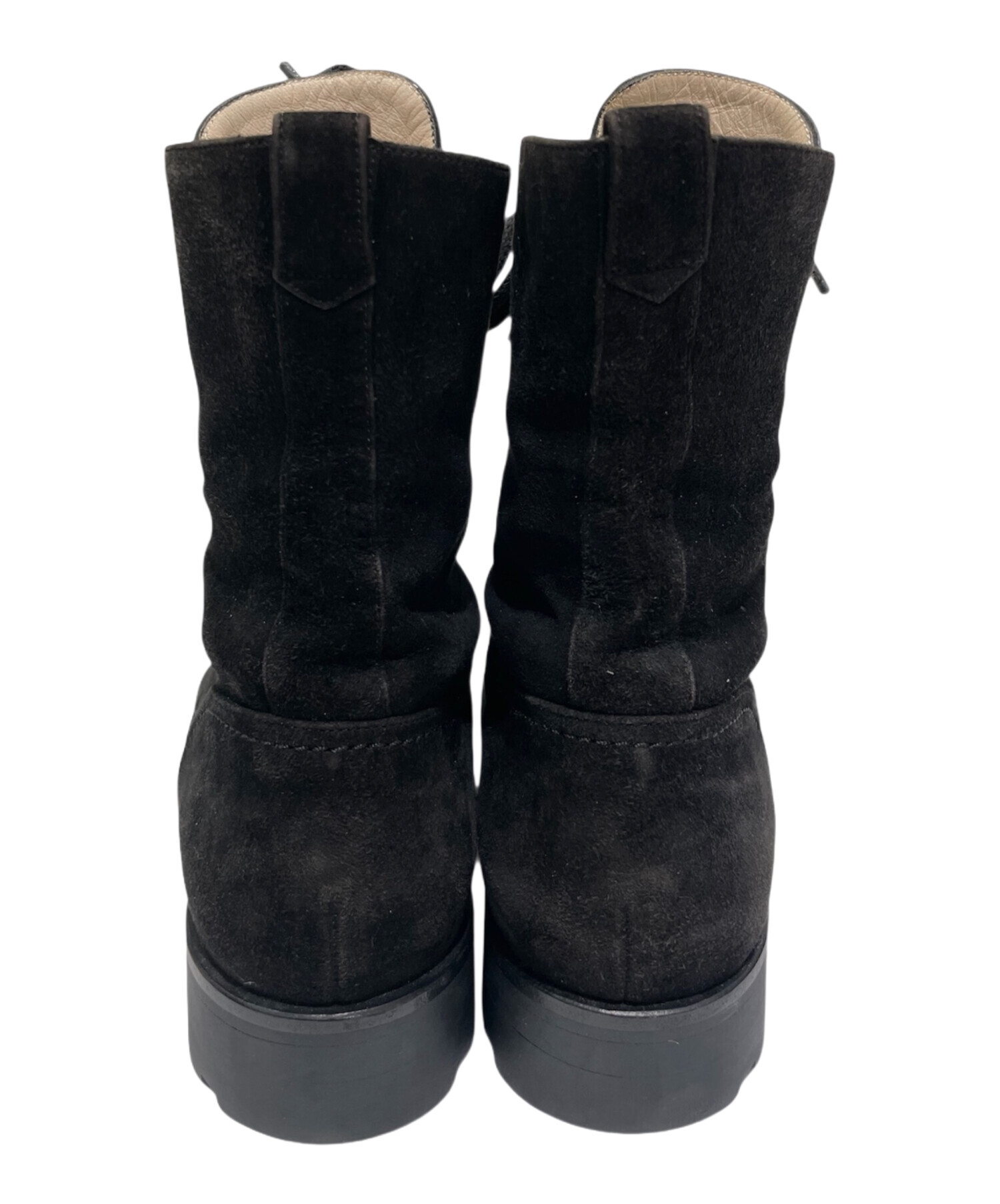 中古・古着通販】CHANEL (シャネル) ココマークスウェードブーツ