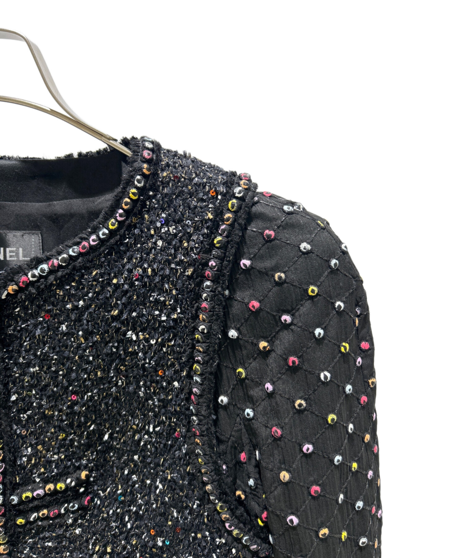 中古・古着通販】CHANEL (シャネル) 17AW P57 Tweed jacket ツイード