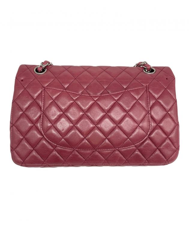 中古・古着通販】CHANEL (シャネル) Wフラップショルダーバッグ アズキ