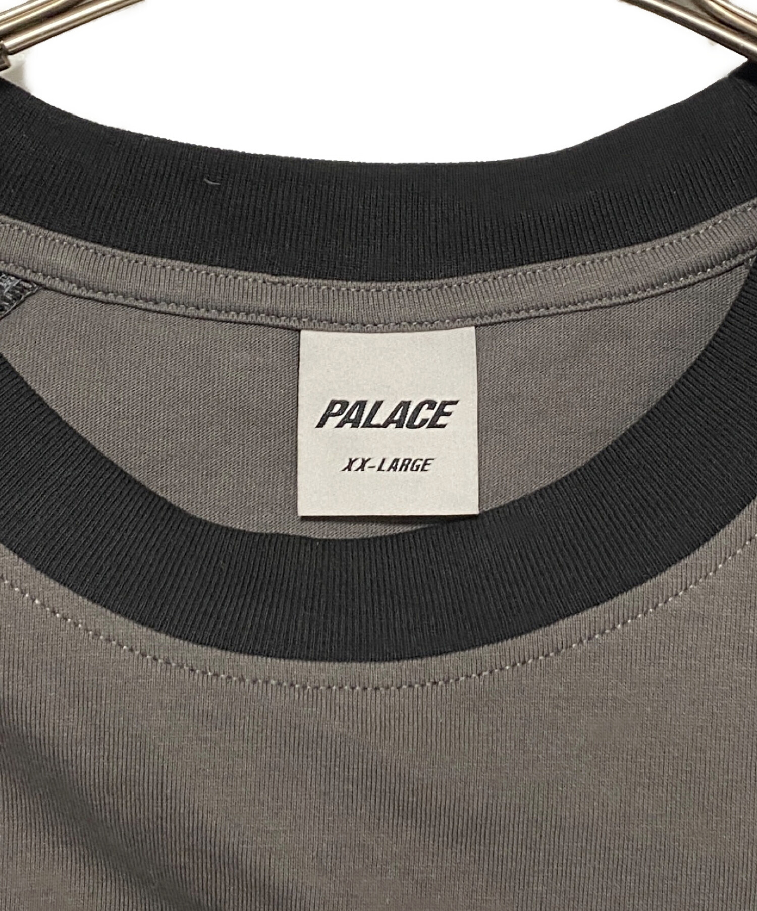 中古・古着通販】PALACE (パレス) Rear View Raglan Longsleeve グレー