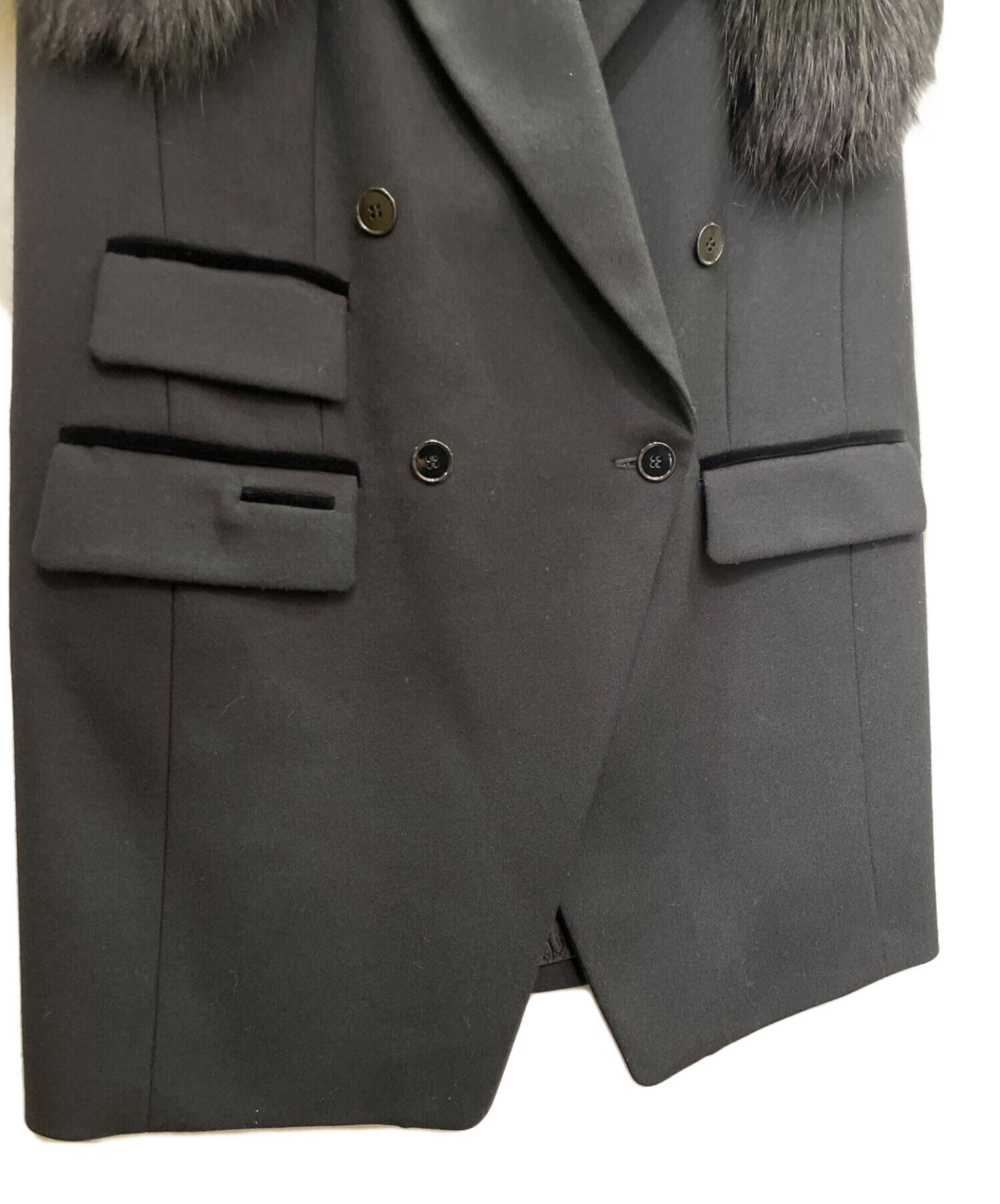 中古・古着通販】DOLCE & GABBANA (ドルチェ＆ガッバーナ) ファー付