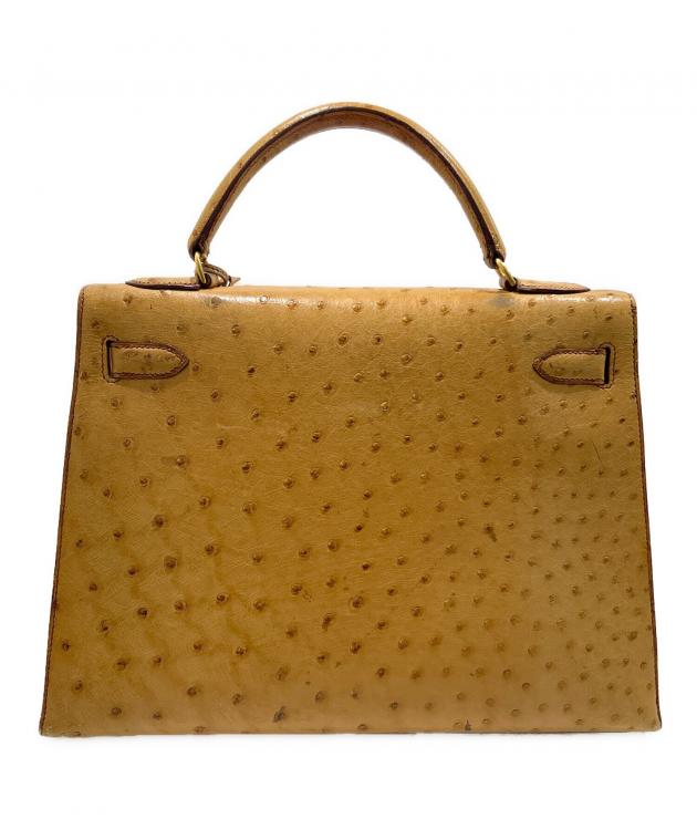 中古・古着通販】HERMES (エルメス) ケリー32 外縫い/チェスナッツ
