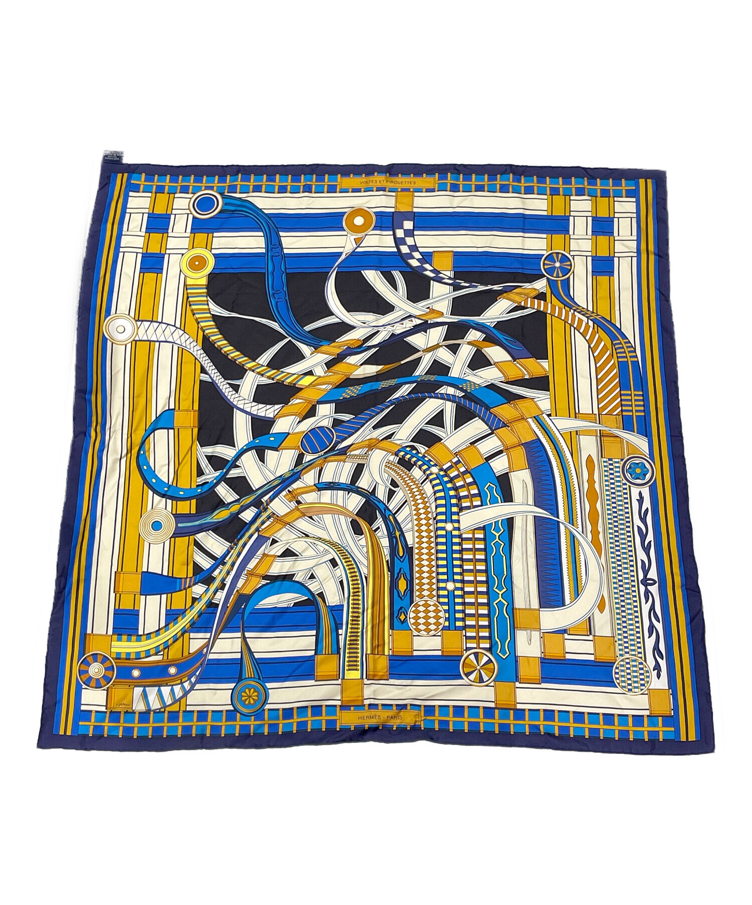 中古・古着通販】HERMES (エルメス) カレ 90 Voltes et Pirouettes