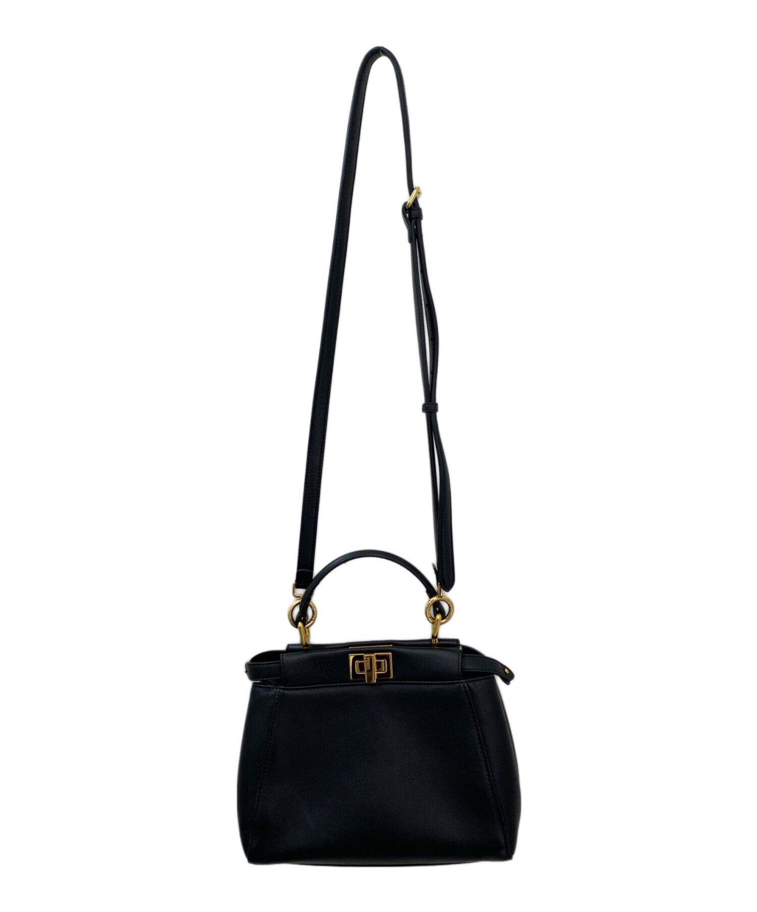 中古・古着通販】FENDI (フェンディ) ピーカブー ミニ ブラック サイズ