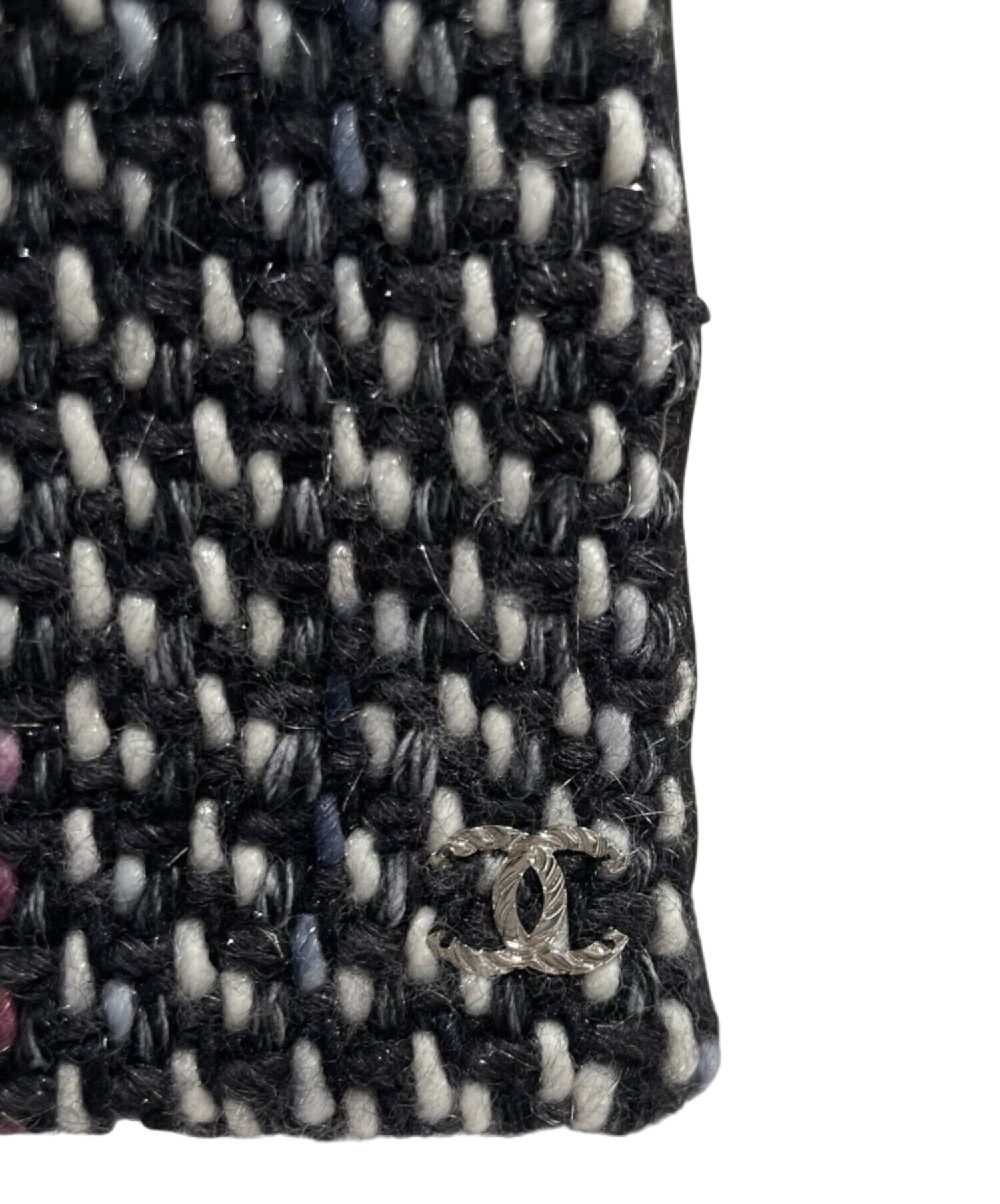 中古・古着通販】CHANEL (シャネル) ココマーク ツイード×レザー