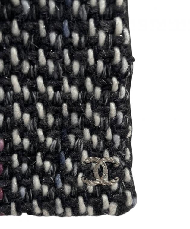 中古・古着通販】CHANEL (シャネル) ココマーク ツイード×レザー