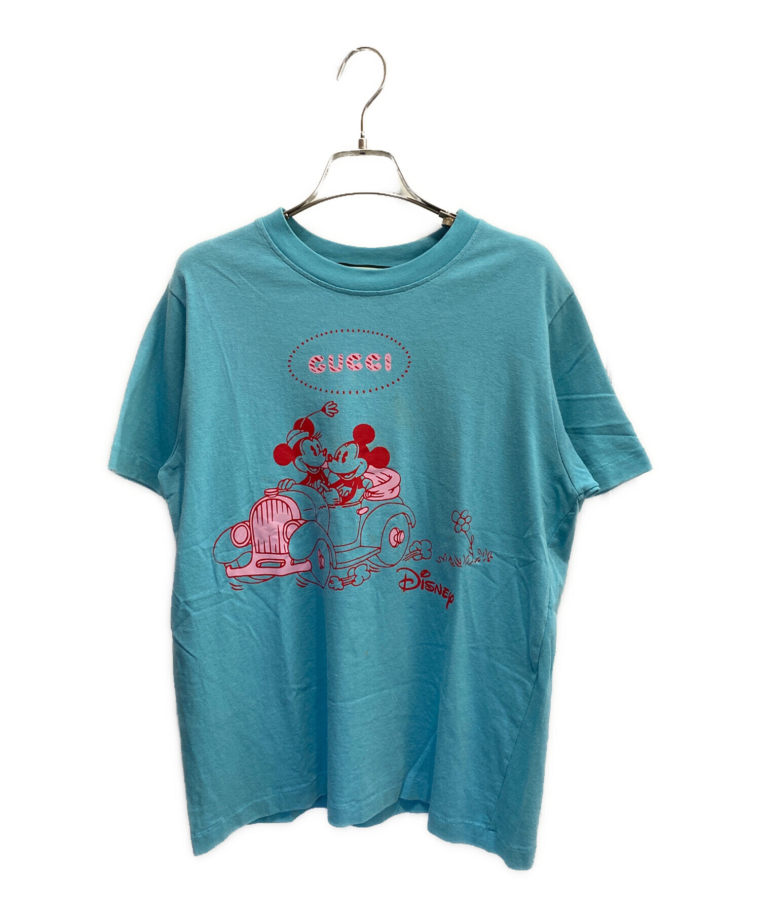 GUCCI×Disney グッチ ディズニー 半袖シャツ ミッキーマウス 48 中古・古着通販】GUCCI (グッチ) Gucci Disney x Mickey Mouse Short