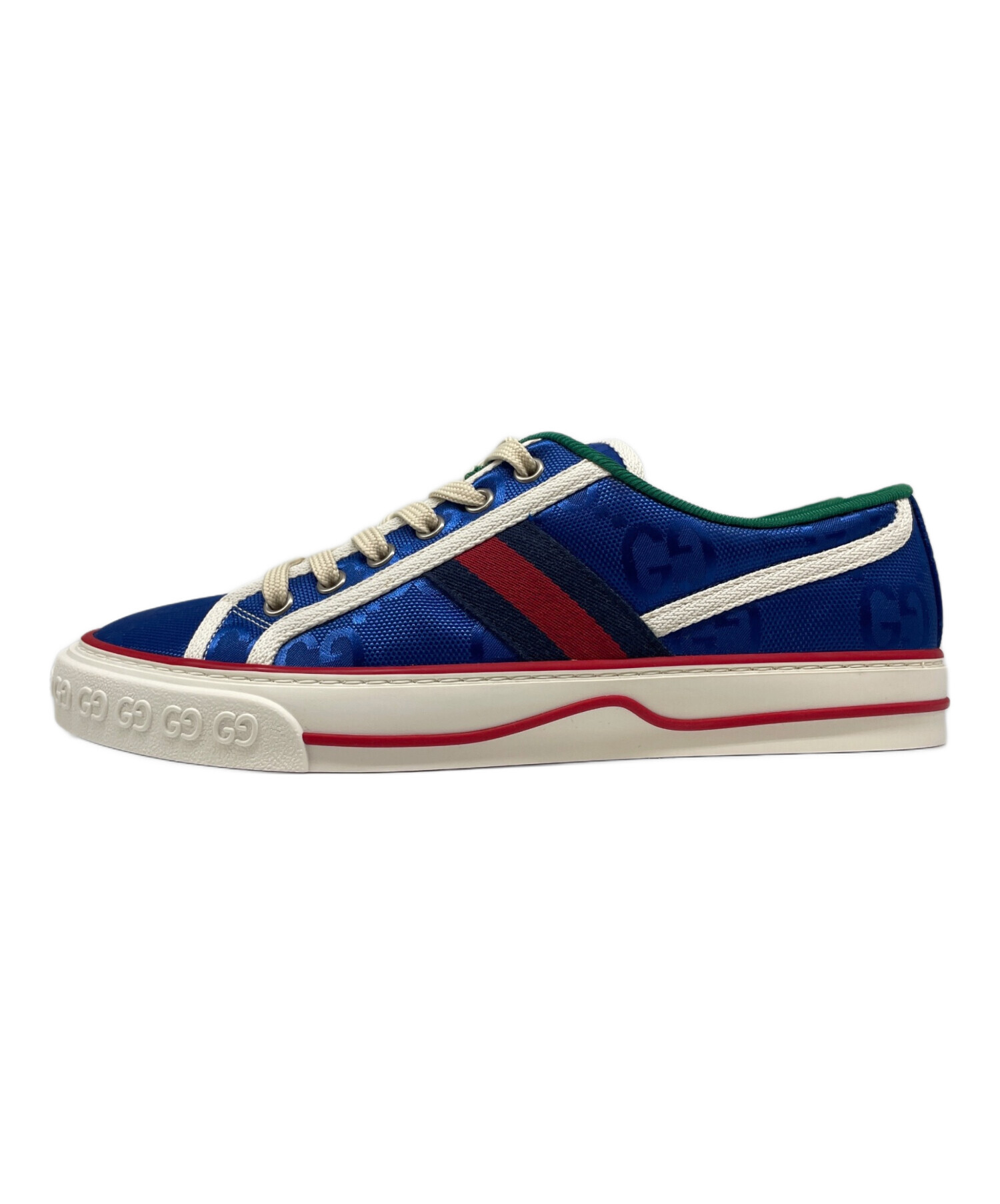 中古・古着通販】GUCCI (グッチ) 1977 TENNIS WEB LINE SNERKERS