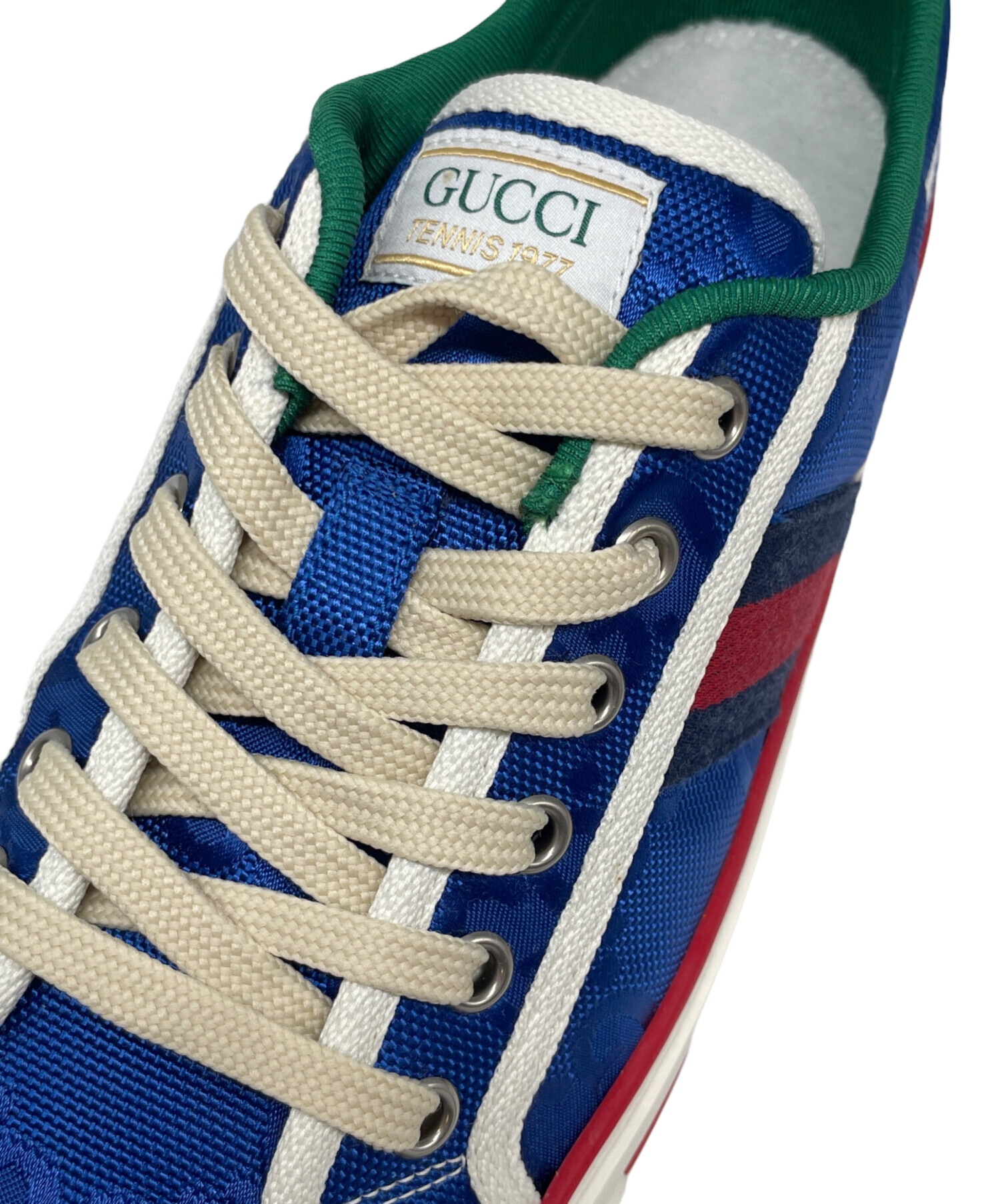 中古・古着通販】GUCCI (グッチ) 1977 TENNIS WEB LINE SNERKERS