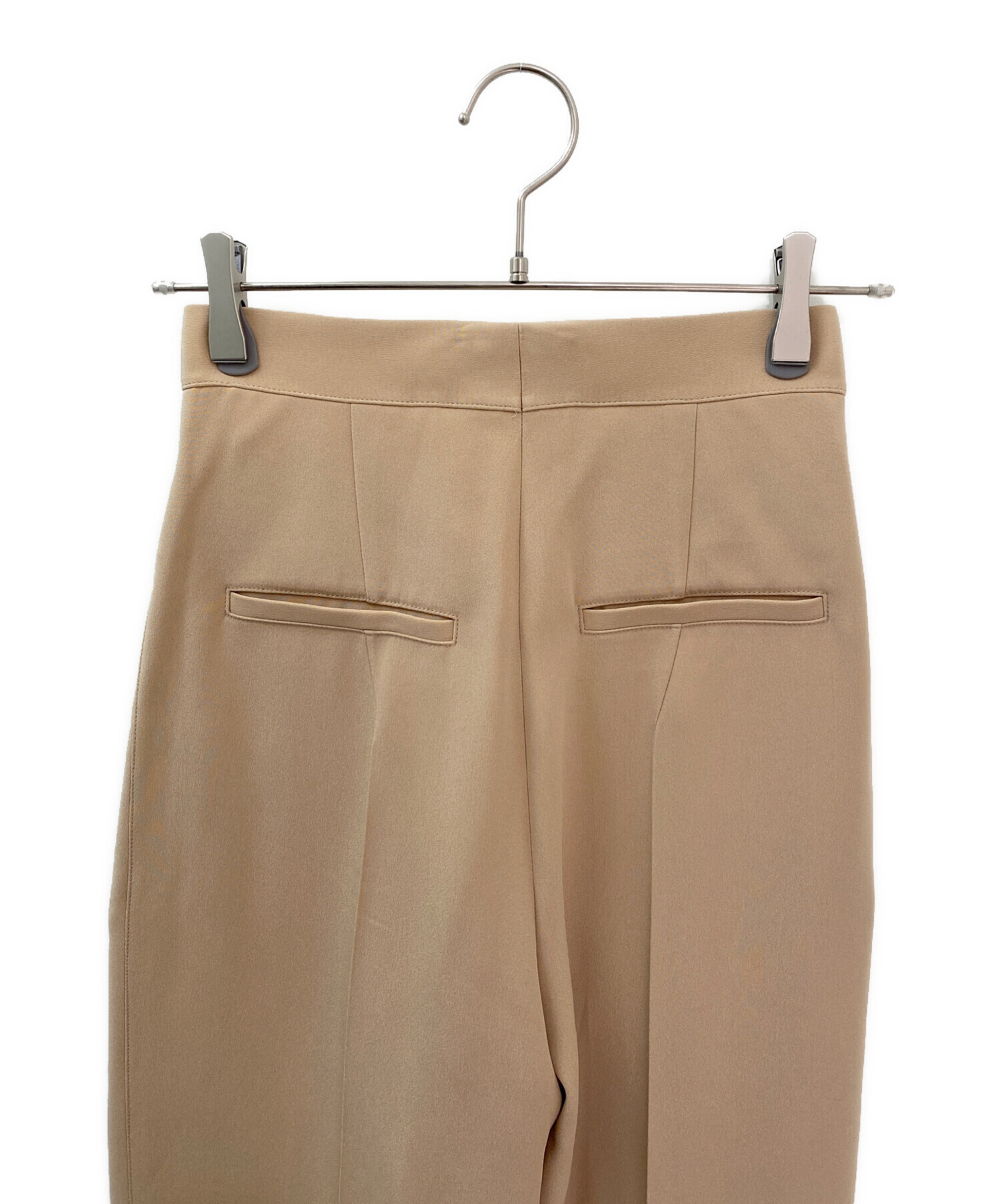 中古・古着通販】CELINE (セリーヌ) ワイドスラックス ベージュ サイズ