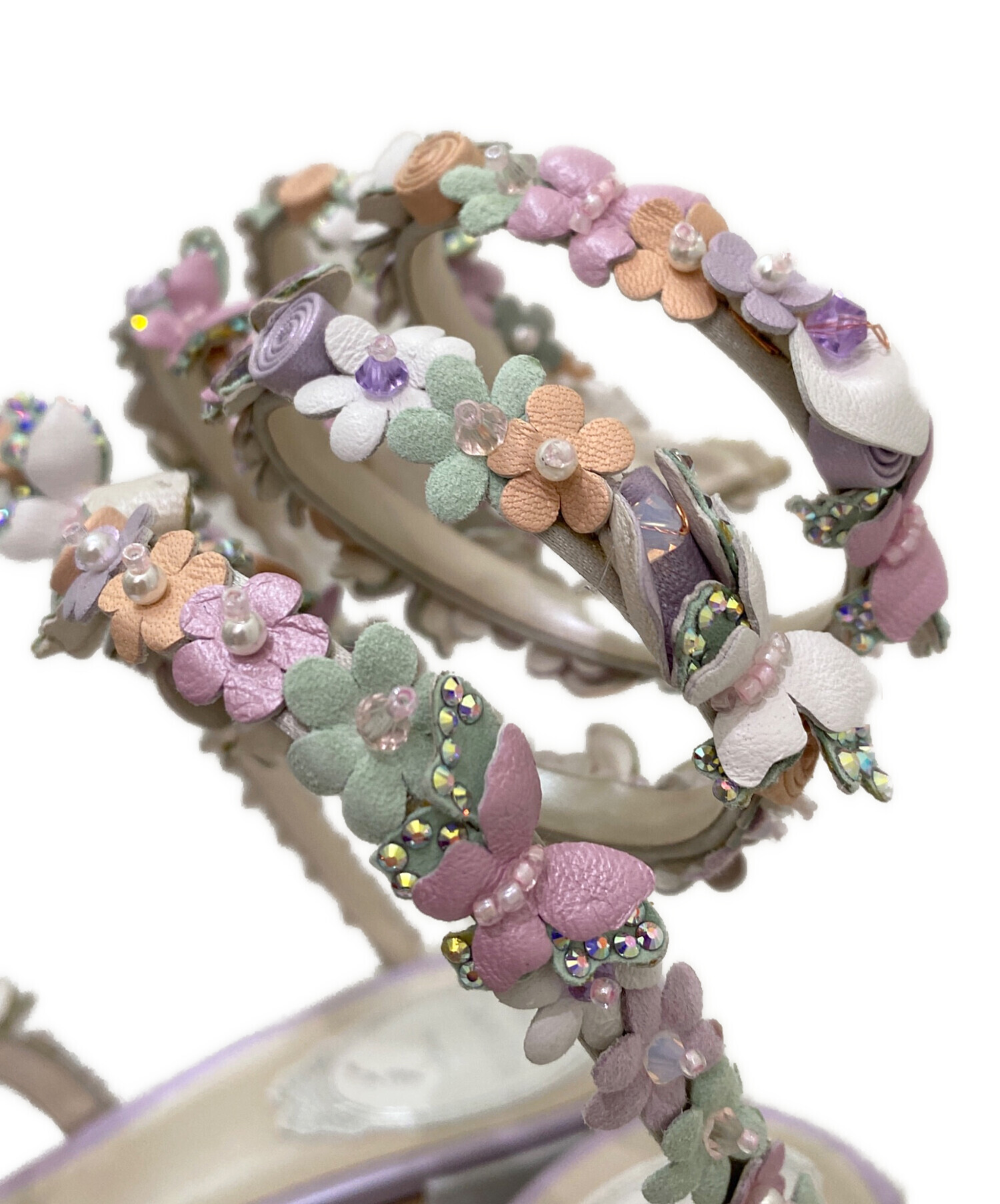 新品　レネカオヴィラ　RENE CAOVILLA パンプス 中古・古着通販】RENE CAOVILLA (レネカオヴィラ) アンクルストラップ