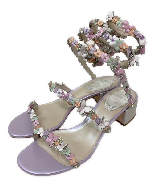 新品　レネカオヴィラ　RENE CAOVILLA パンプス 中古・古着通販】RENE CAOVILLA (レネカオヴィラ) アンクルストラップ