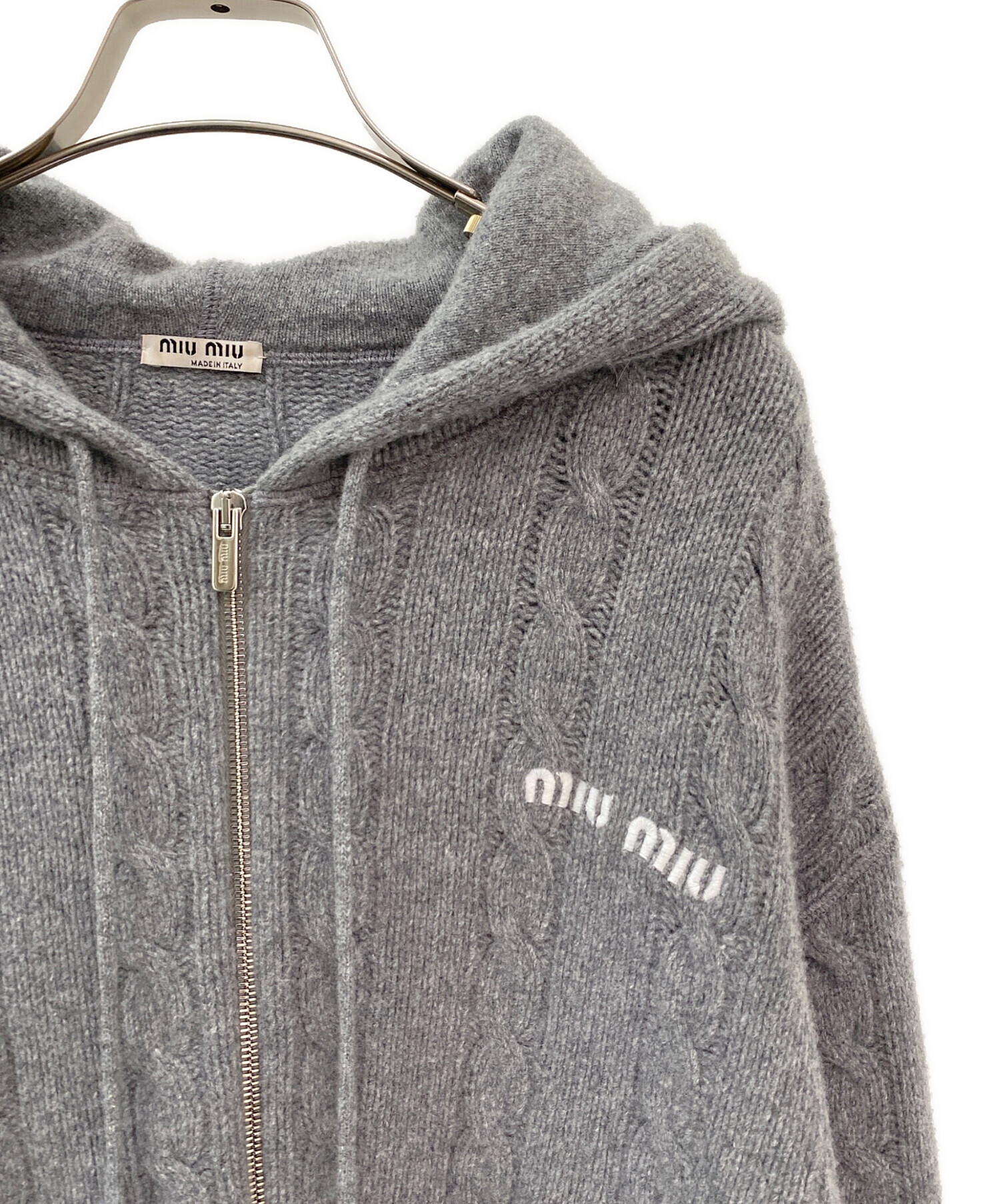 中古・古着通販】MIU MIU (ミュウミュウ) カシミヤ混ショート