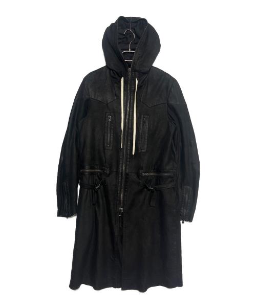 ナンバーナイン レザージャケット ロング シープスエード サイズ2 宮下期 中古・古着通販】NUMBER (N)INE (ナンバーナイン) シープスエード