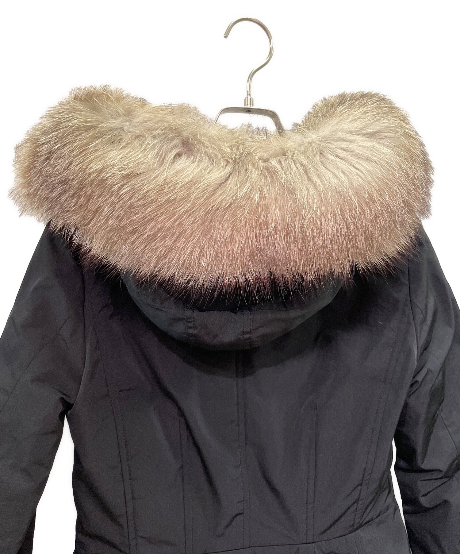 中古・古着通販】MONCLER (モンクレール) ファー付ダウンコート