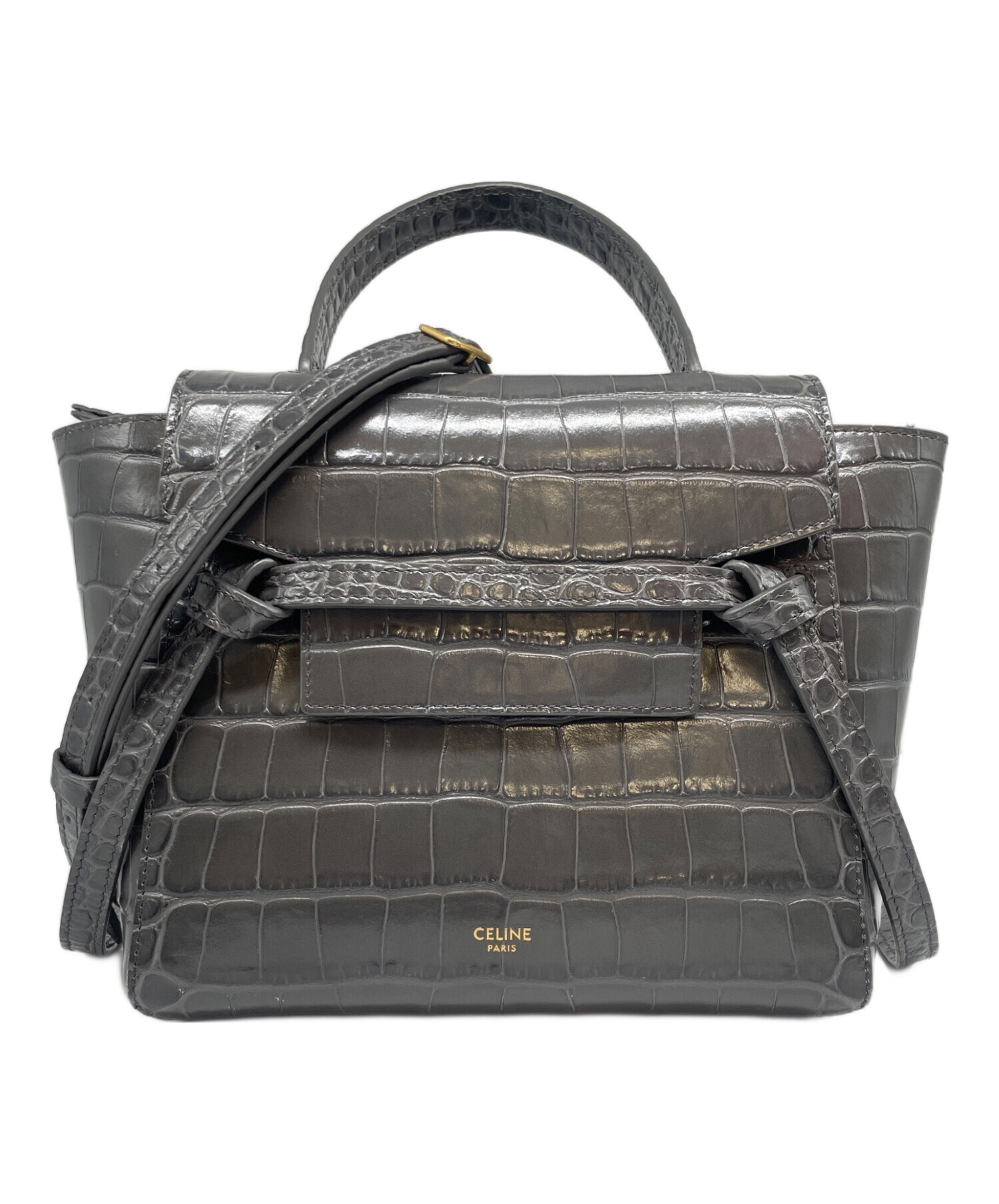 中古・古着通販】CELINE (セリーヌ) Belt Bag Nano/ベルトバッグ ナノ