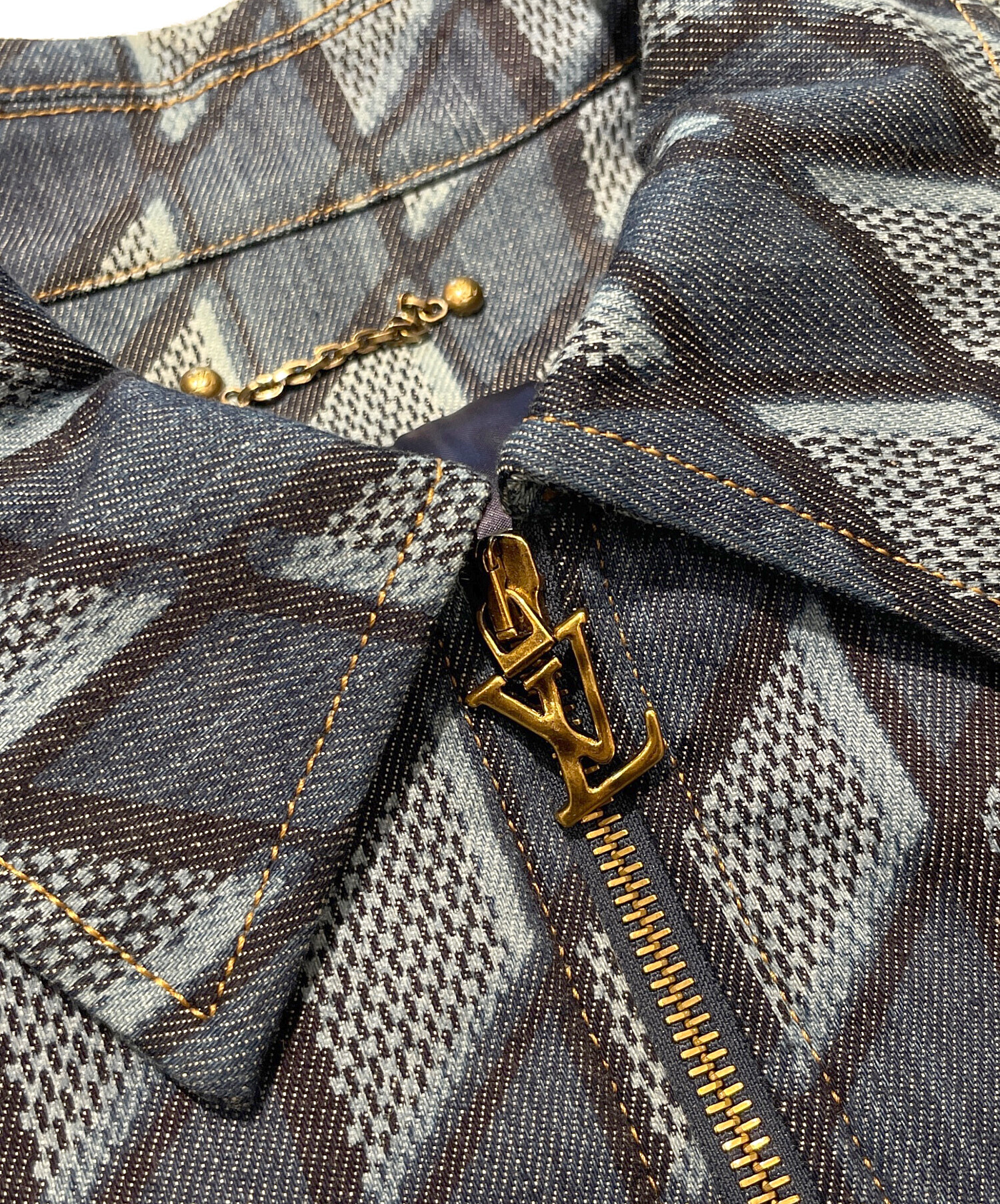中古・古着通販】LOUIS VUITTON (ルイ ヴィトン) ダイヤモンド ダミエ 