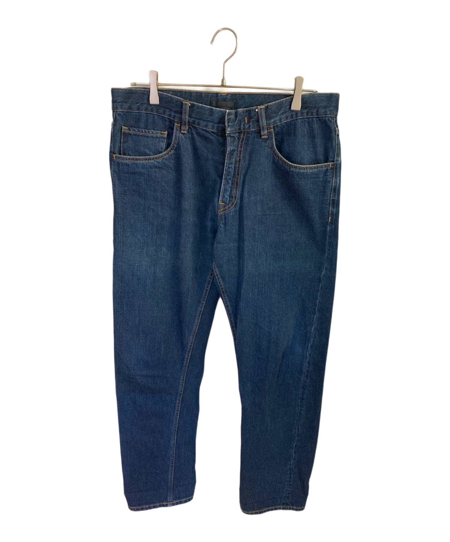 中古・古着通販】PRADA (プラダ) セルビッチデニムパンツ ブルー 