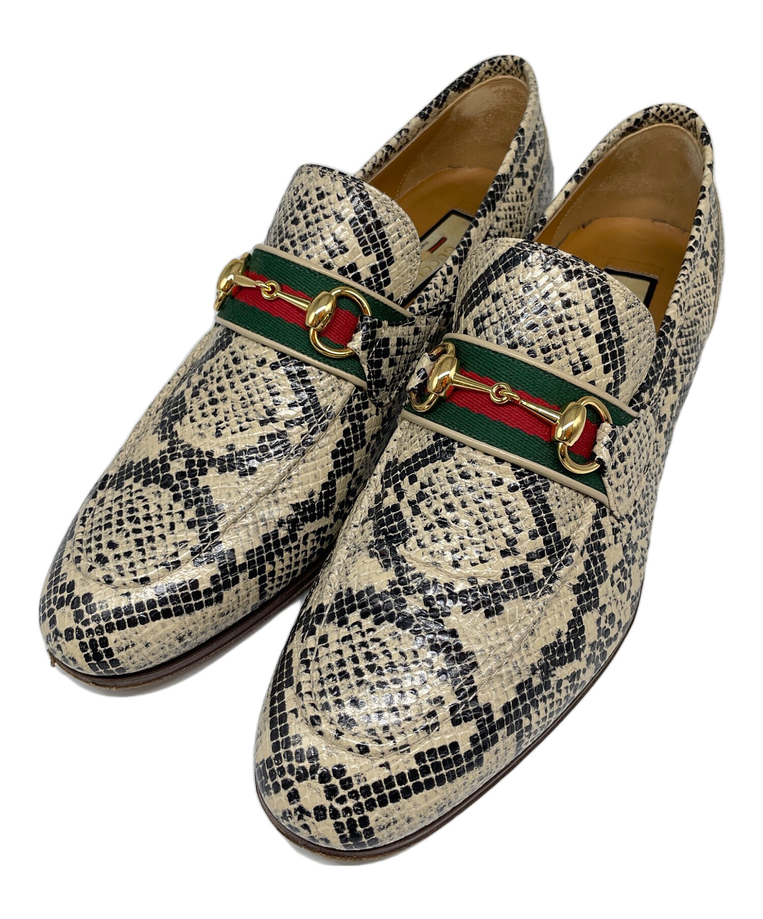 中古・古着通販】GUCCI (グッチ) ホースビット シェリーライン レザー