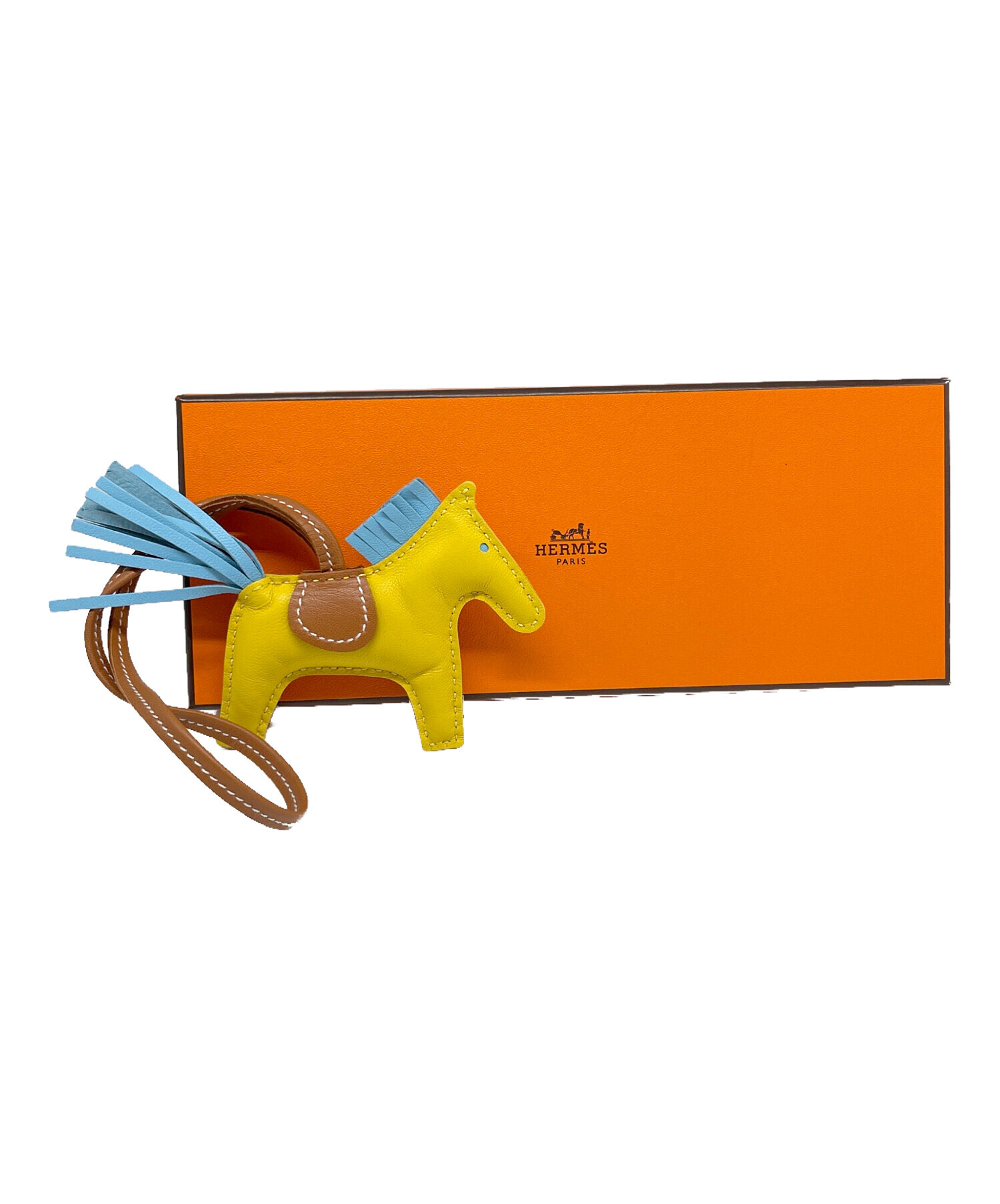 中古・古着通販】HERMES (エルメス) ロデオチャーム PM ジョーヌナプル