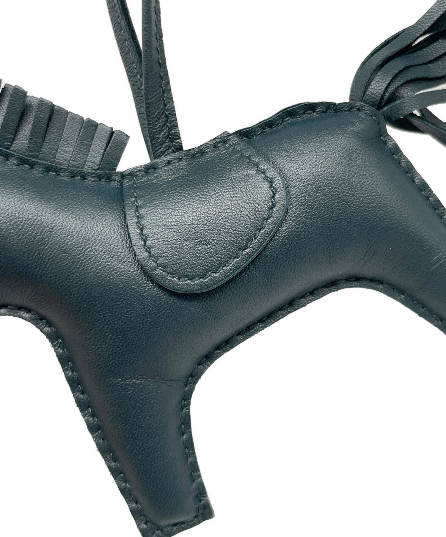 中古・古着通販】HERMES (エルメス) ロデオチャーム MM ダークグリーン