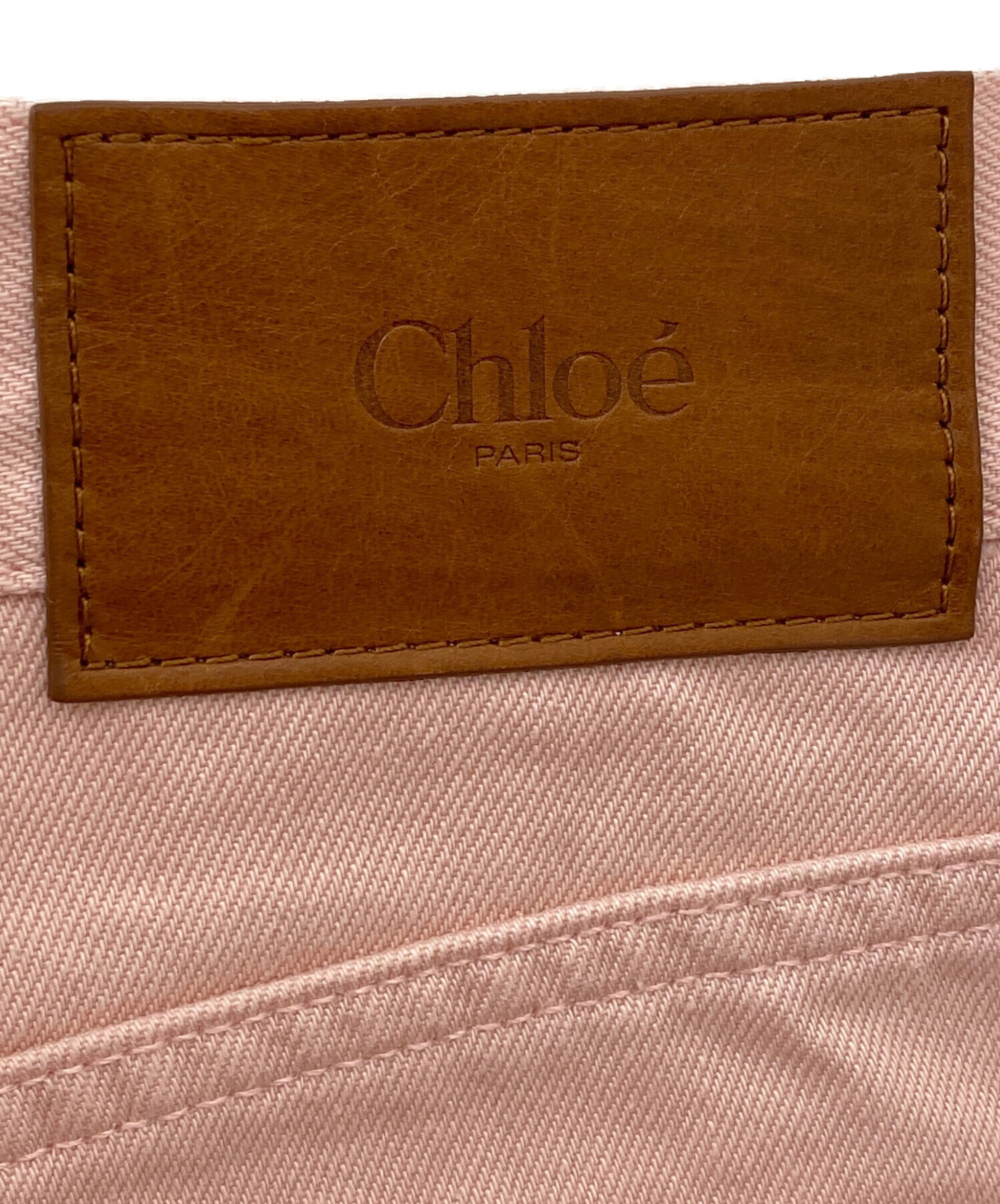中古・古着通販】Chloe (クロエ) ハイライズフレアデニムジーンズ