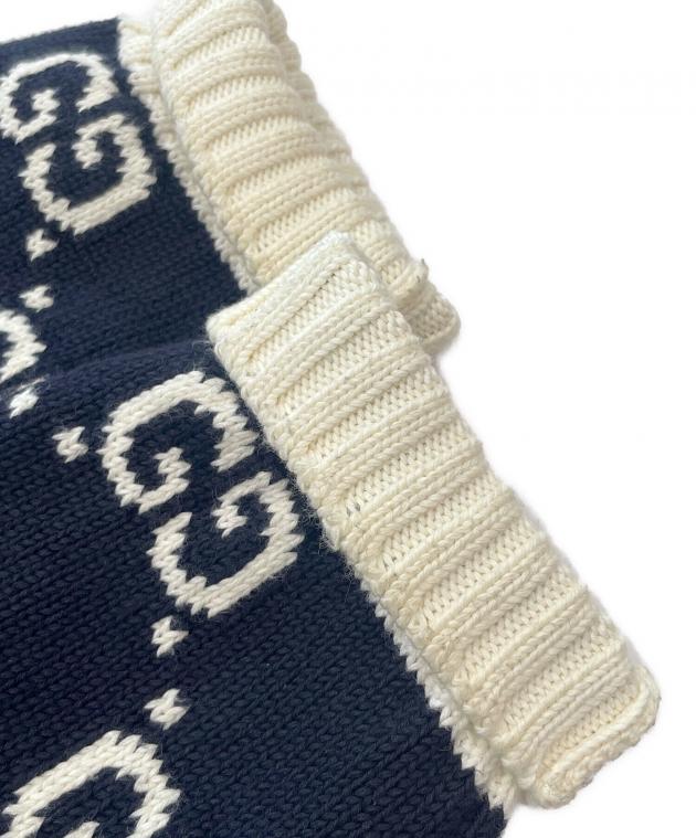 中古・古着通販】GUCCI (グッチ) GGジャガード コットンニット