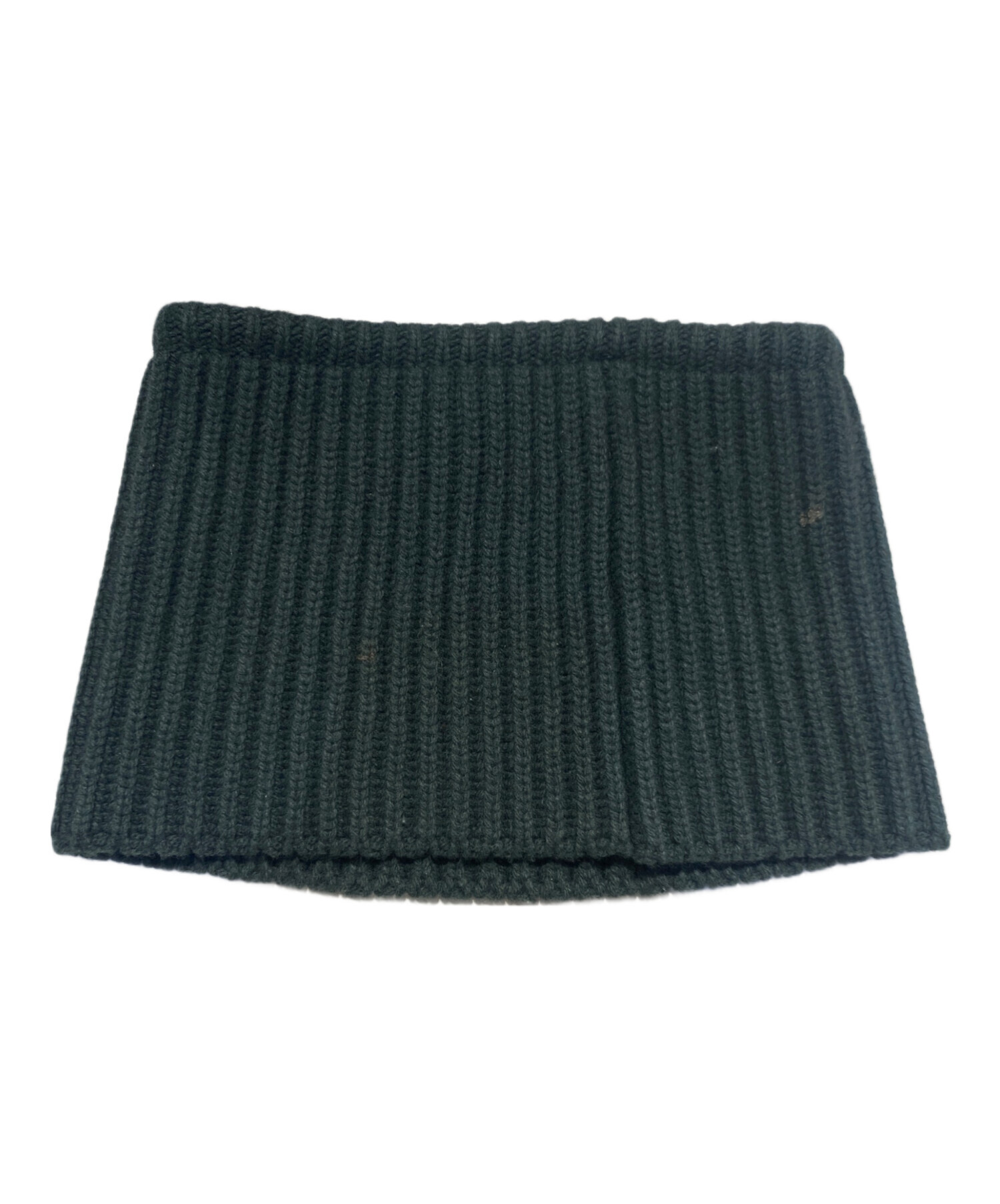 中古・古着通販】sacai (サカイ) Wool Knit Neck Warmer グリーン