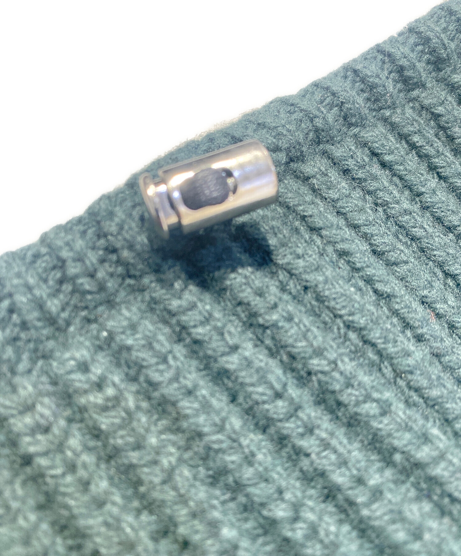 中古・古着通販】sacai (サカイ) Wool Knit Neck Warmer グリーン
