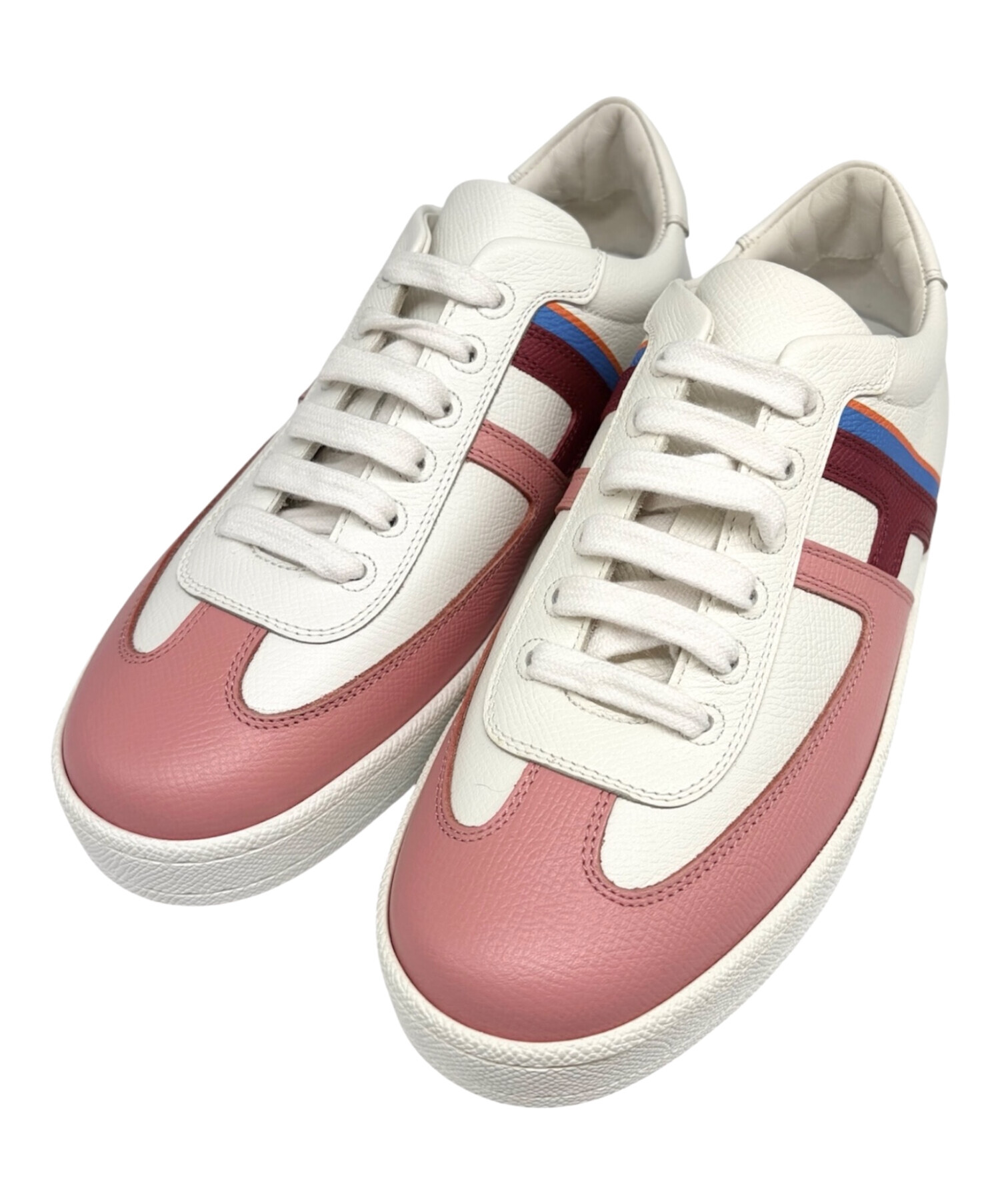 中古・古着通販】HERMES (エルメス) ブーメラン/レザースニーカー