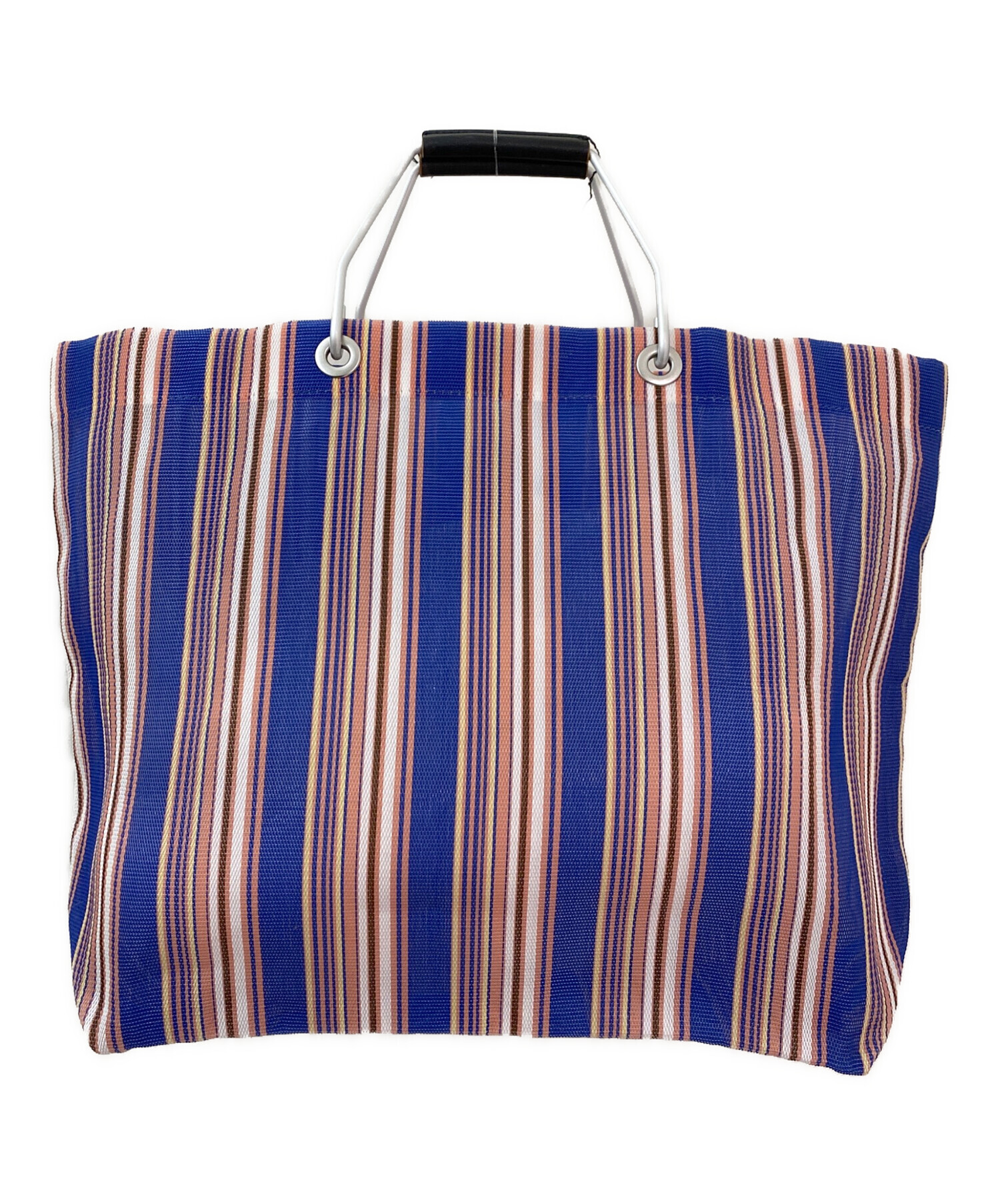 中古・古着通販】MARNI (マルニ) フラワーカフェ トートバッグ ブルー