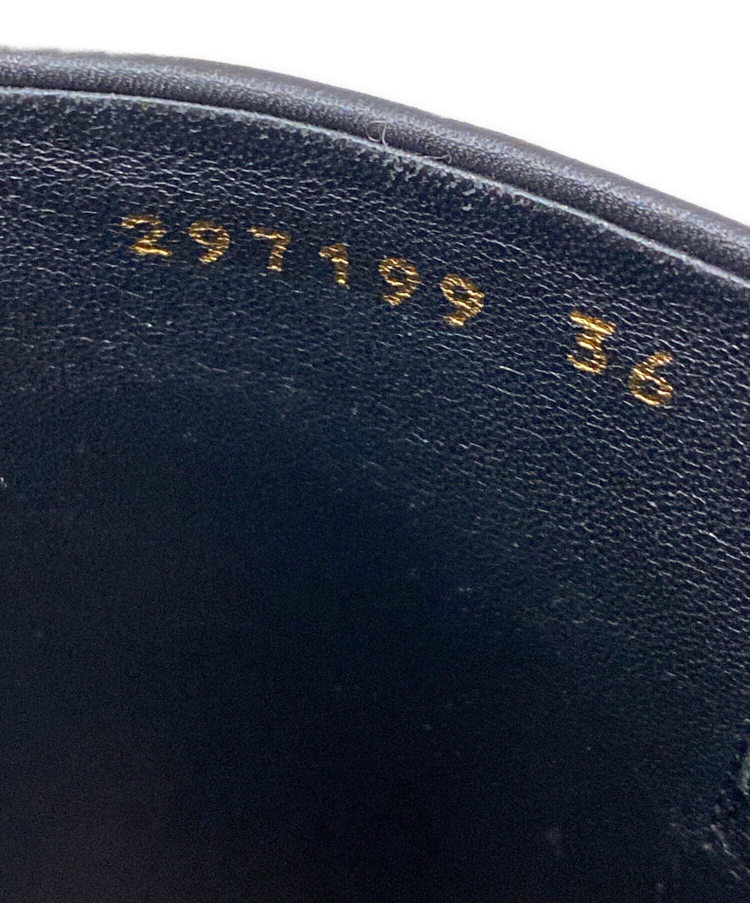 中古・古着通販】GUCCI (グッチ) スタッズロングブーツ ブラック