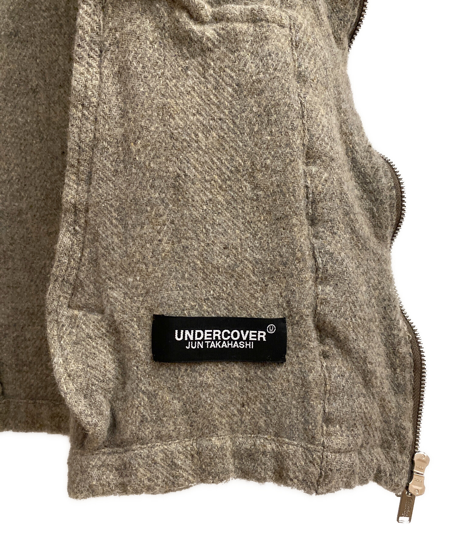 UNDERCOVER 裏縮絨シャツ O9401 アンダーカバー JONIO 高橋盾 中古