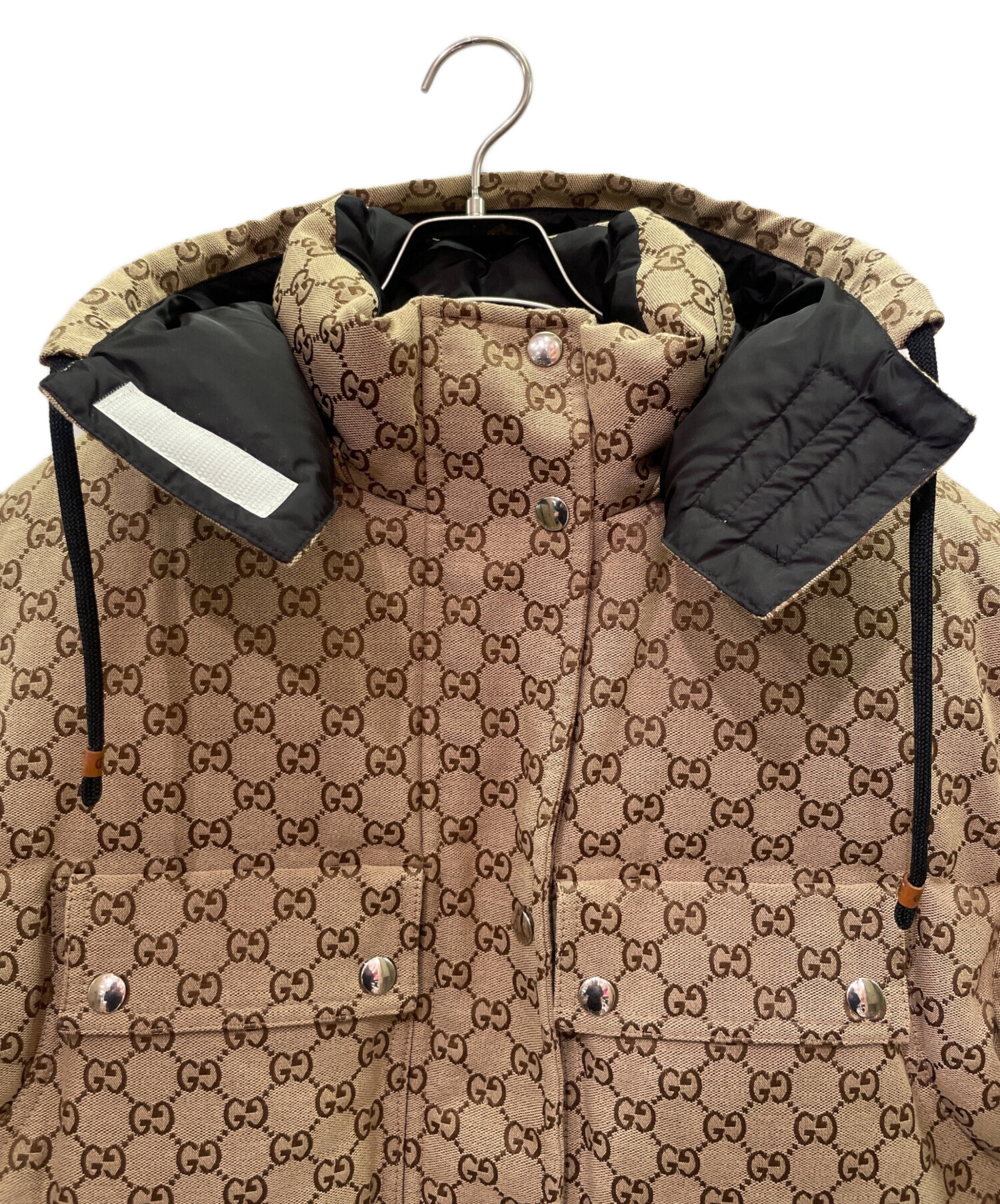 中古・古着通販】GUCCI (グッチ) GUCCI GG Canvas Down Jacket/GG