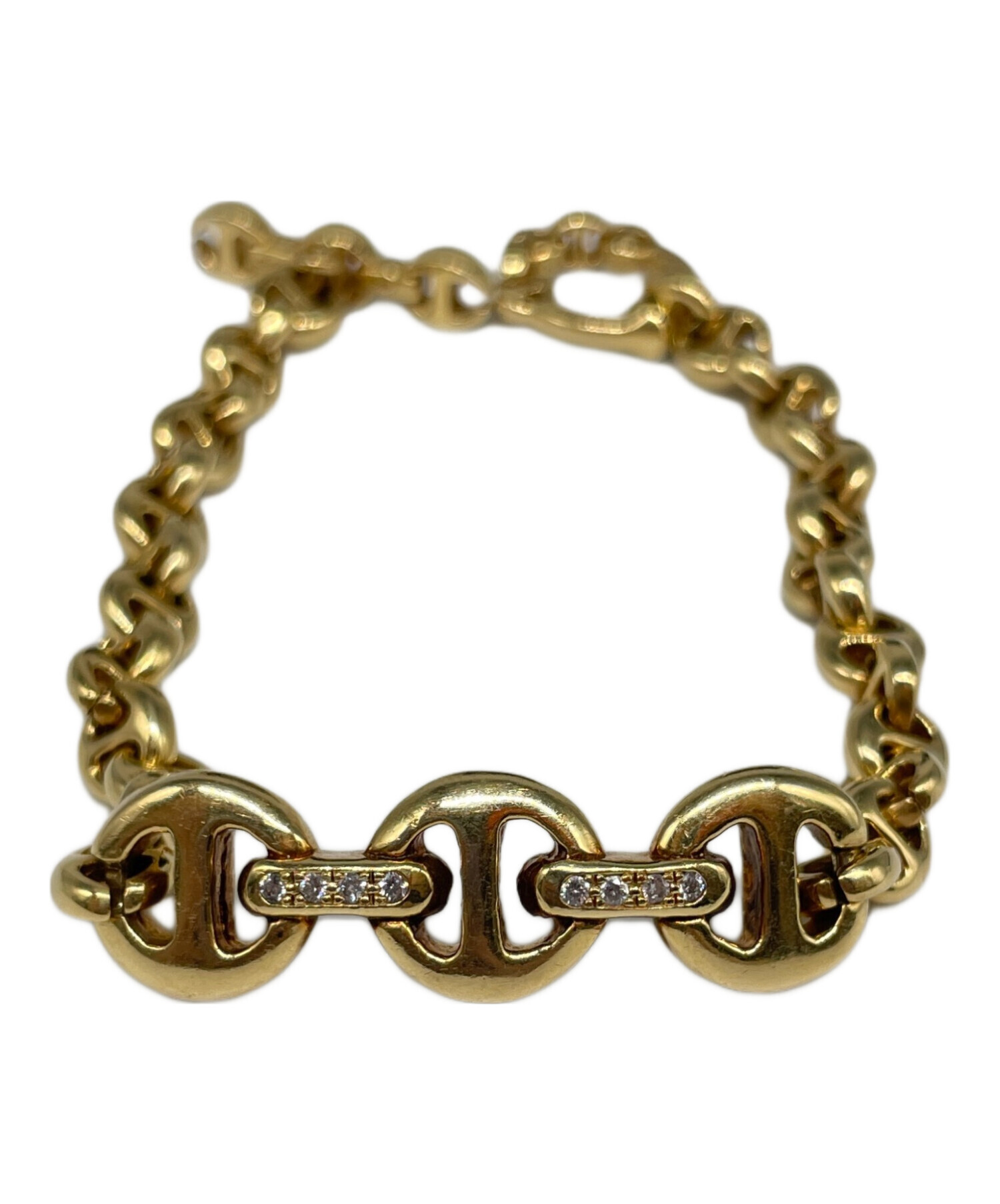 【希少】【中古】HOORSENBUHS （ホーセンブース） ファントムバングル 中古・古着通販】HOORSENBUHS (ホーセンブース) ゴールドブレスレット