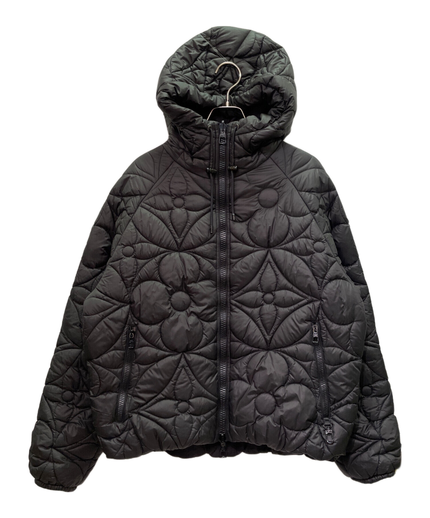 Louis Vuitton フード付きジャケット 34 中古・古着通販】LOUIS VUITTON (ルイ ヴィトン) シャイニーモノグラム