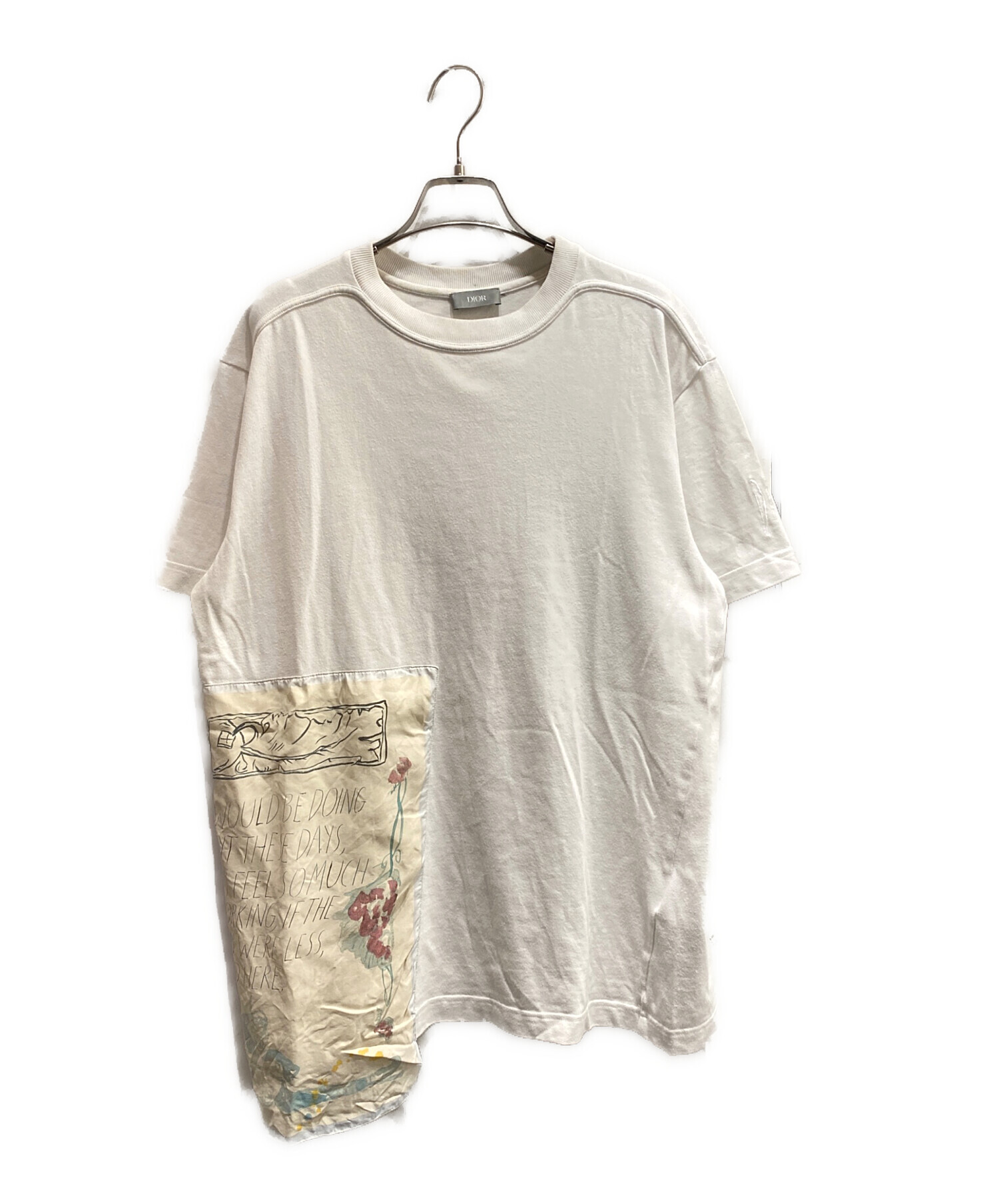 中古・古着通販】Dior (ディオール) 半袖カットソー ホワイト サイズ:M 