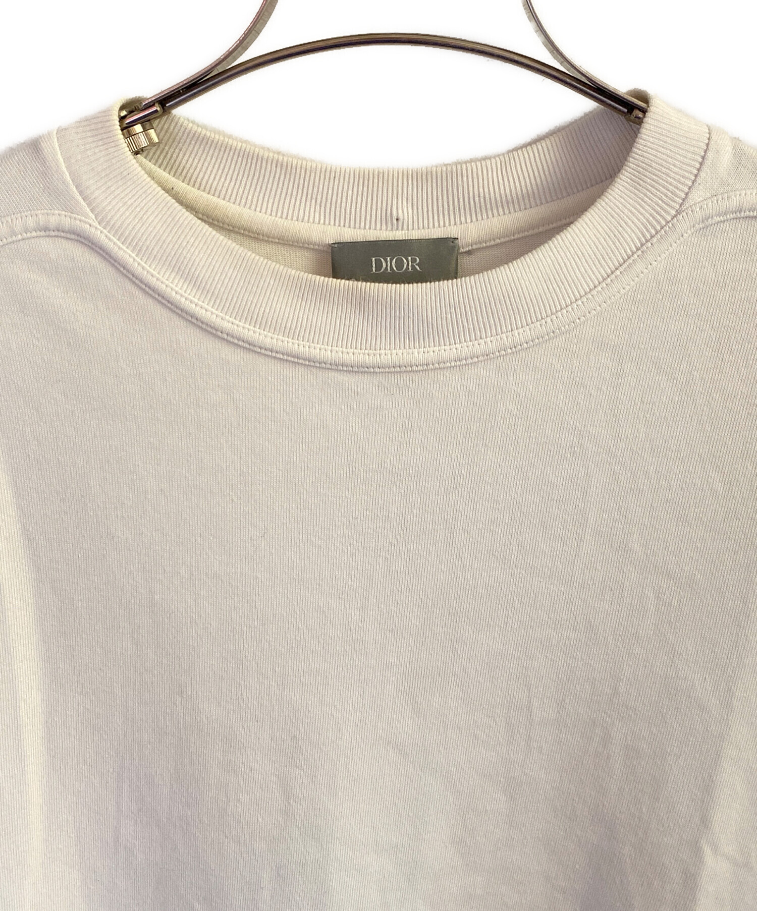 中古・古着通販】Dior (ディオール) 半袖カットソー ホワイト サイズ:M 