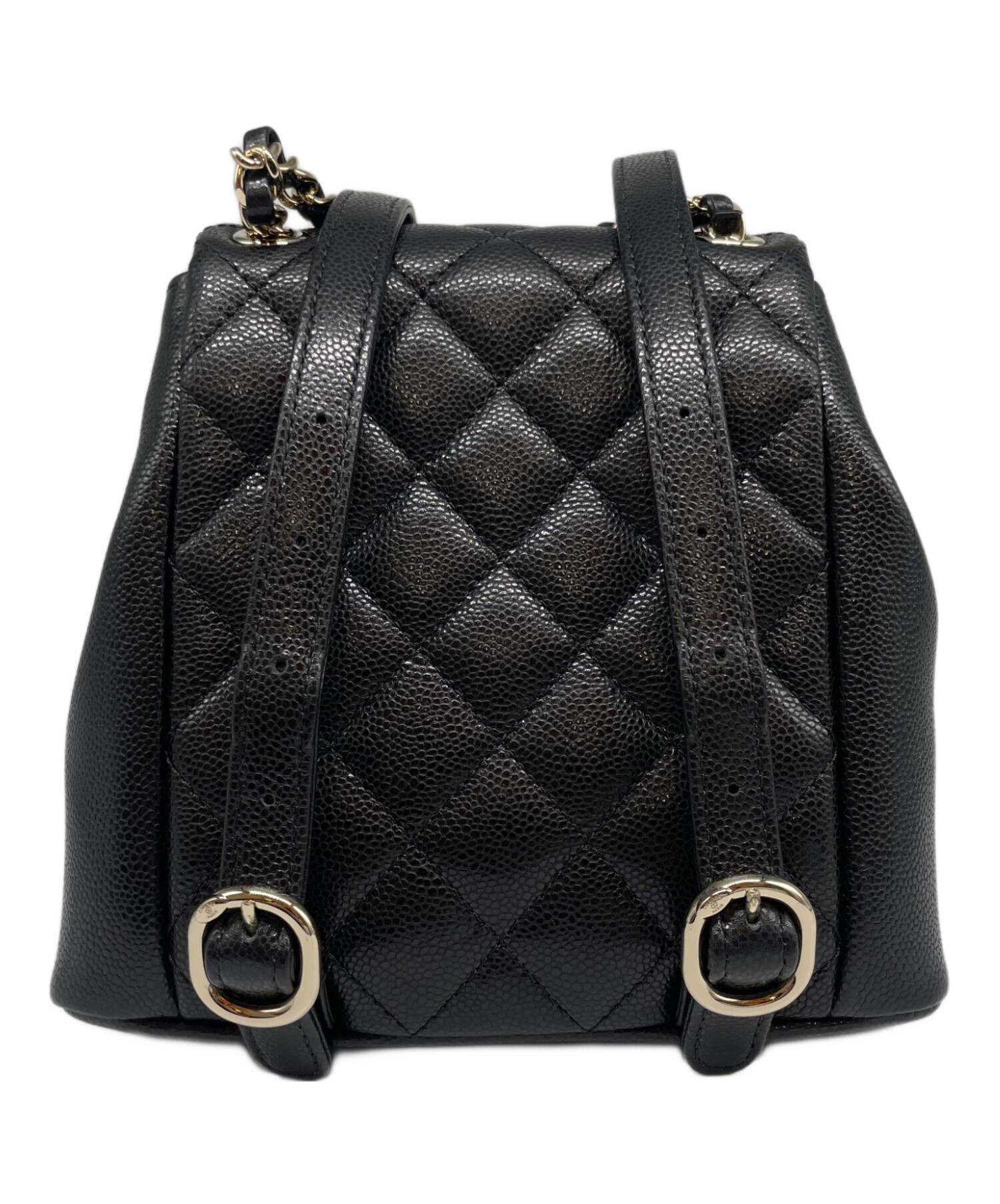 中古・古着通販】CHANEL (シャネル) キャビアスキン ミニバックパック 