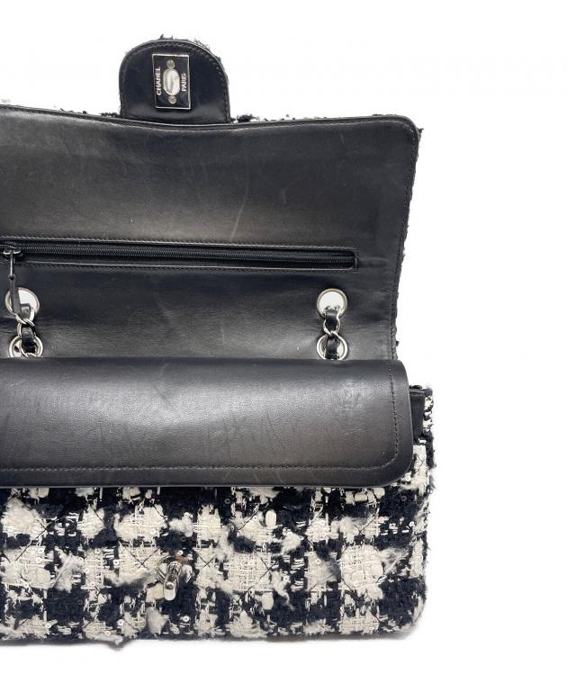 中古・古着通販】CHANEL (シャネル) Wフラップ マトラッセ ツイード
