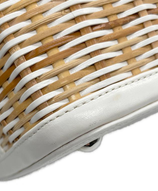 中古・古着通販】CHANEL (シャネル) バニティ バッグ ラタンショルダー