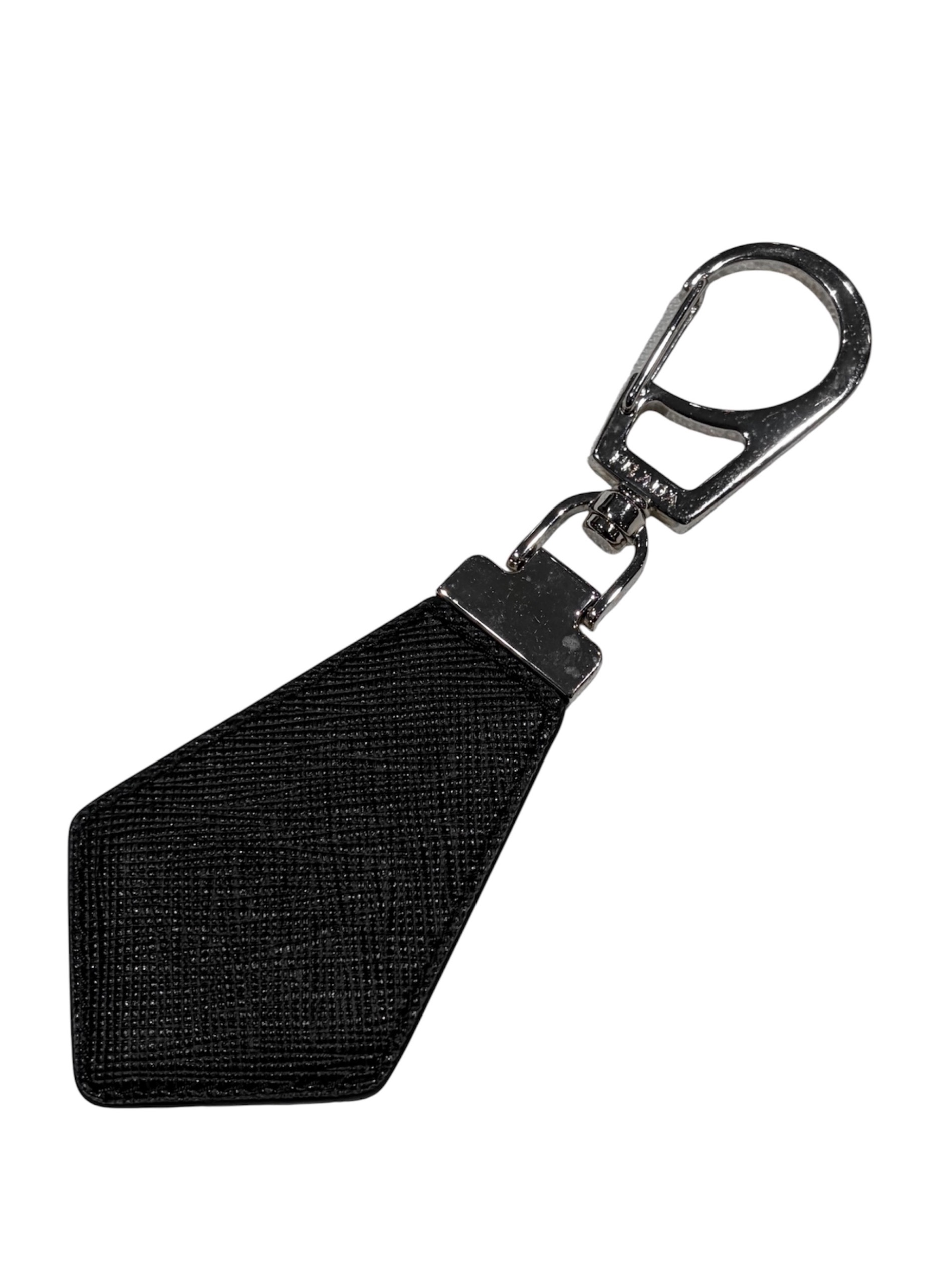 中古・古着通販】PRADA (プラダ) トライアングルロゴキーホルダー
