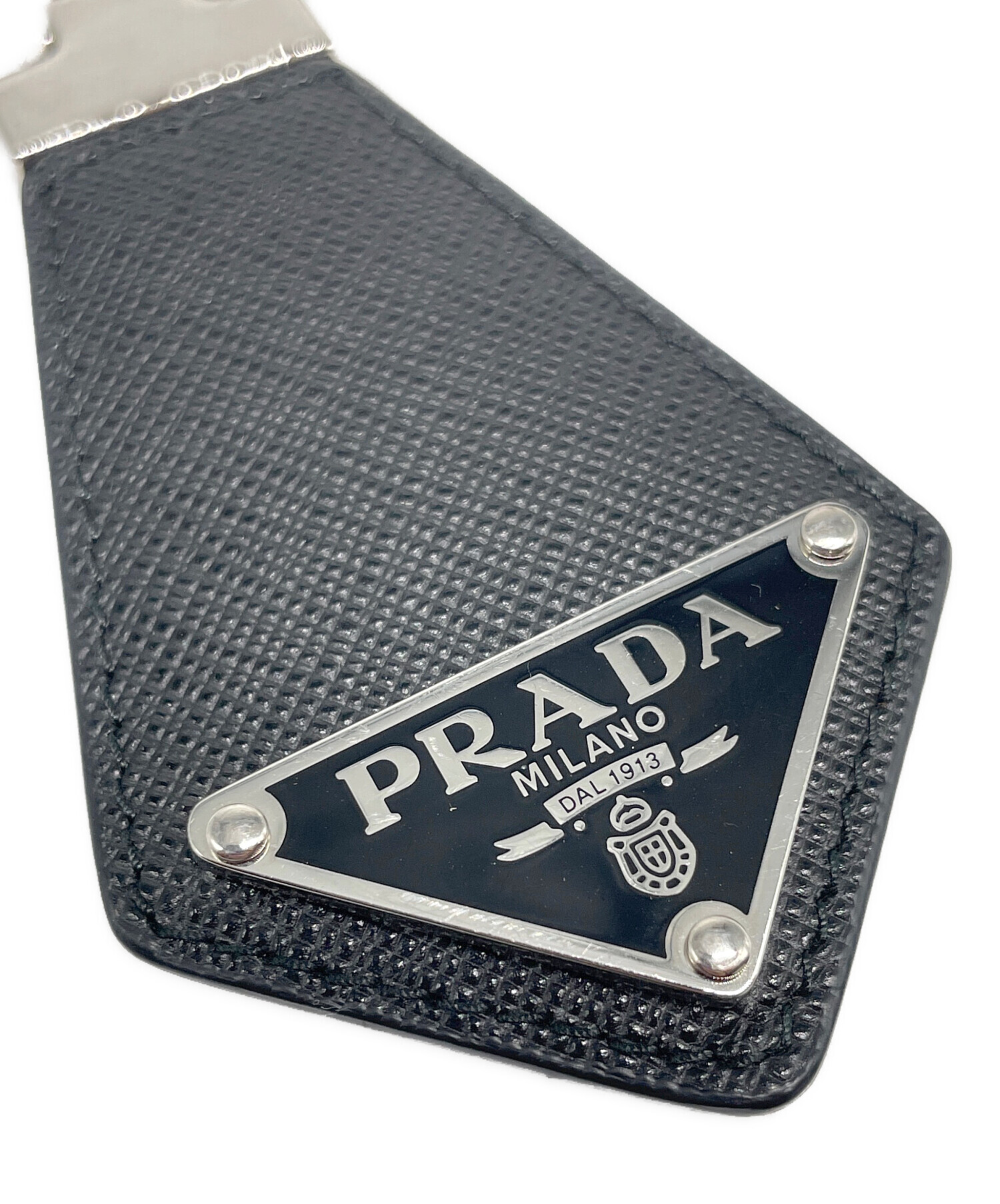 中古・古着通販】PRADA (プラダ) キーホルダー ブラック｜ブランド