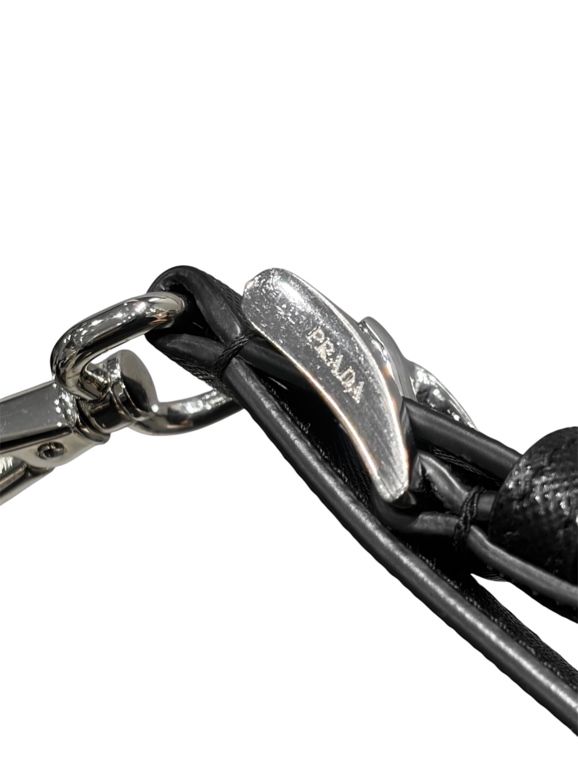 中古・古着通販】PRADA (プラダ) サフィアーノレザー キーチェーン