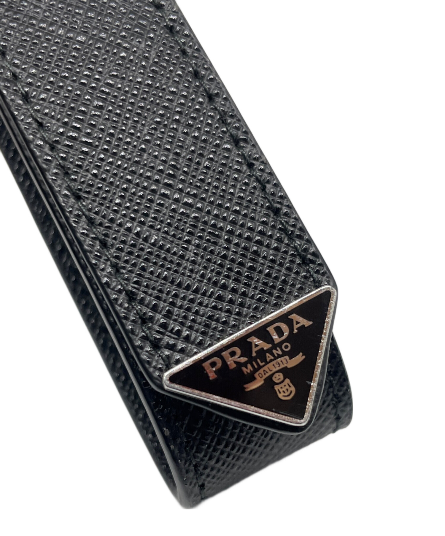 中古・古着通販】PRADA (プラダ) サフィアーノレザー キーチェーン