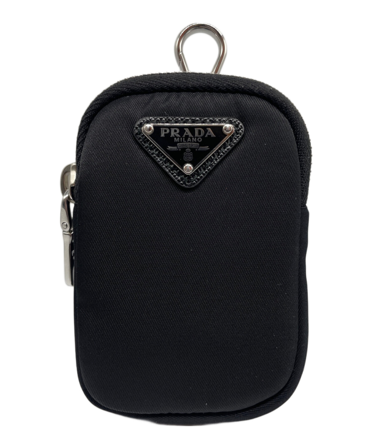 中古・古着通販】PRADA (プラダ) Re-Nylonミニポーチ ブラック