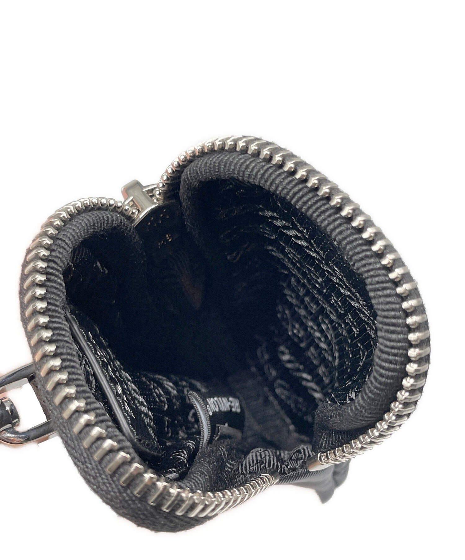 中古・古着通販】PRADA (プラダ) Re-Nylonミニポーチ ブラック